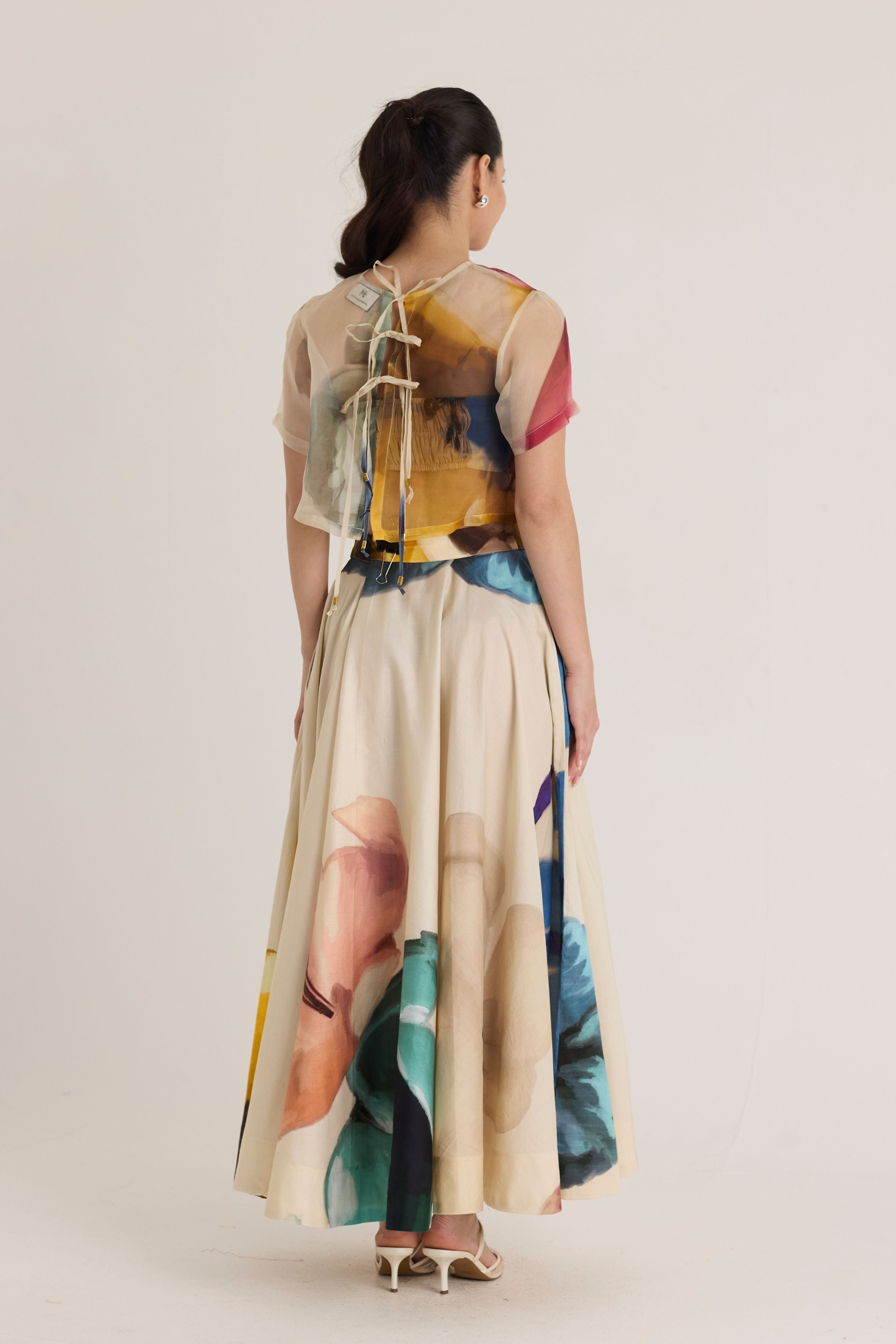 Lila Off-White Co-Ord Set