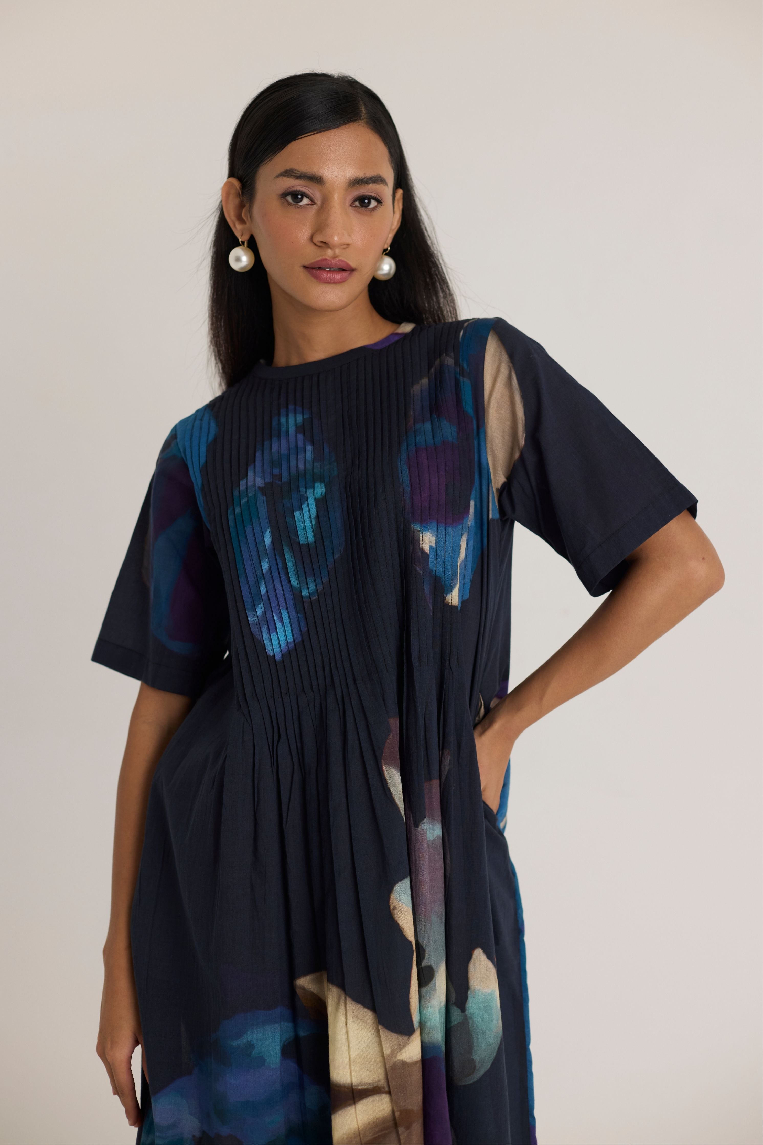 Rocco Pintuck Dress