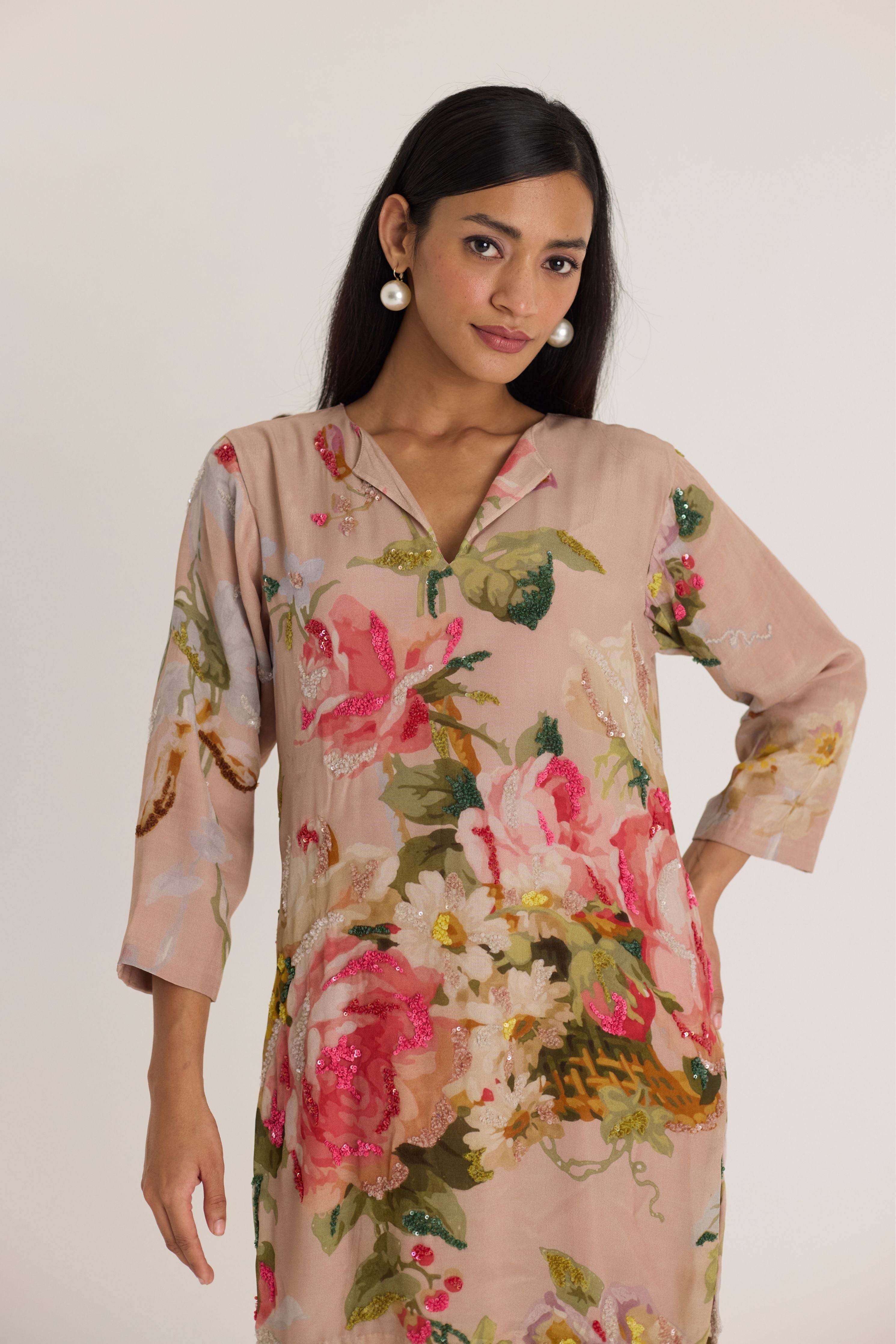 Hazel Embroidered Kurta Set