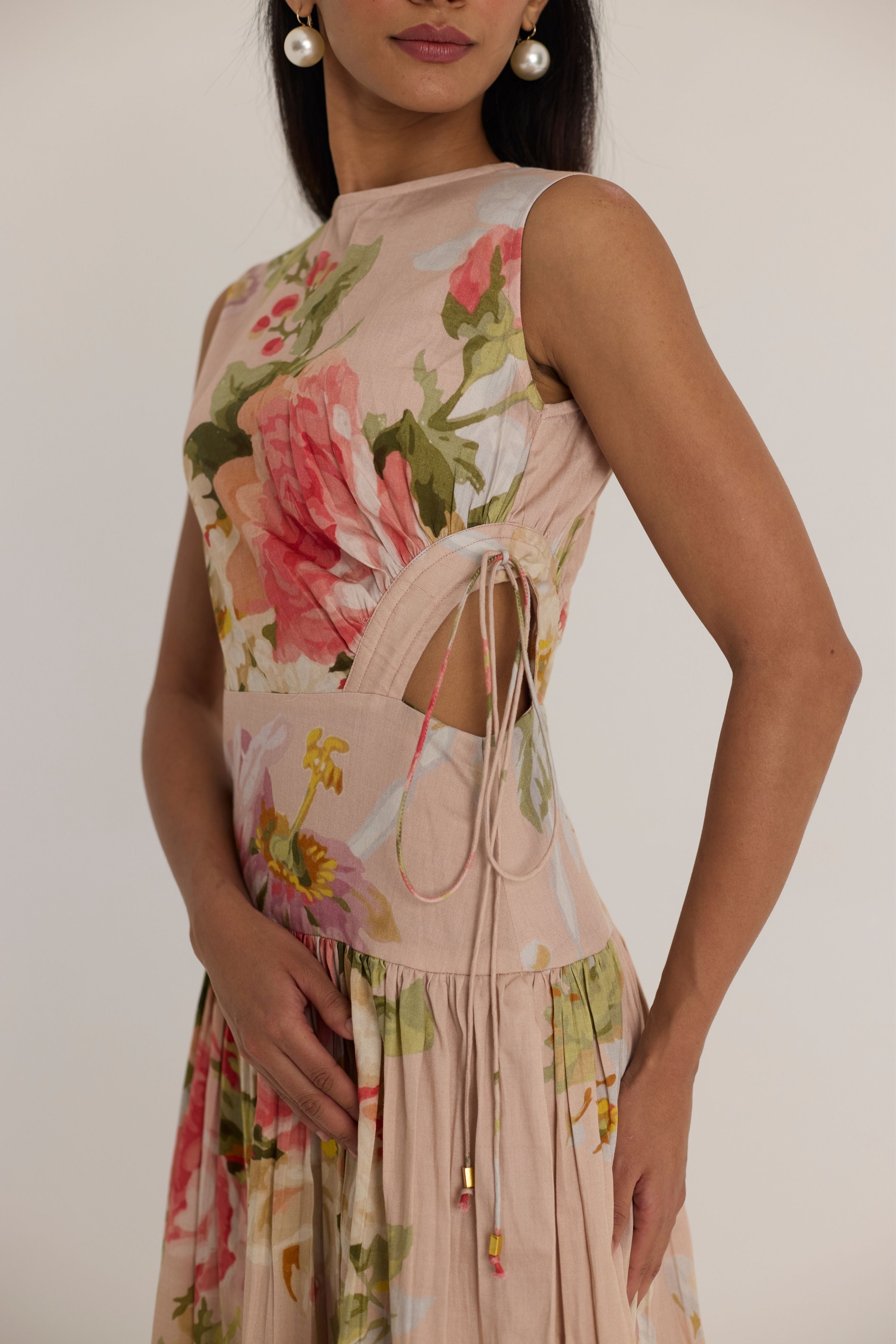Hazel Side Cut Out Dress