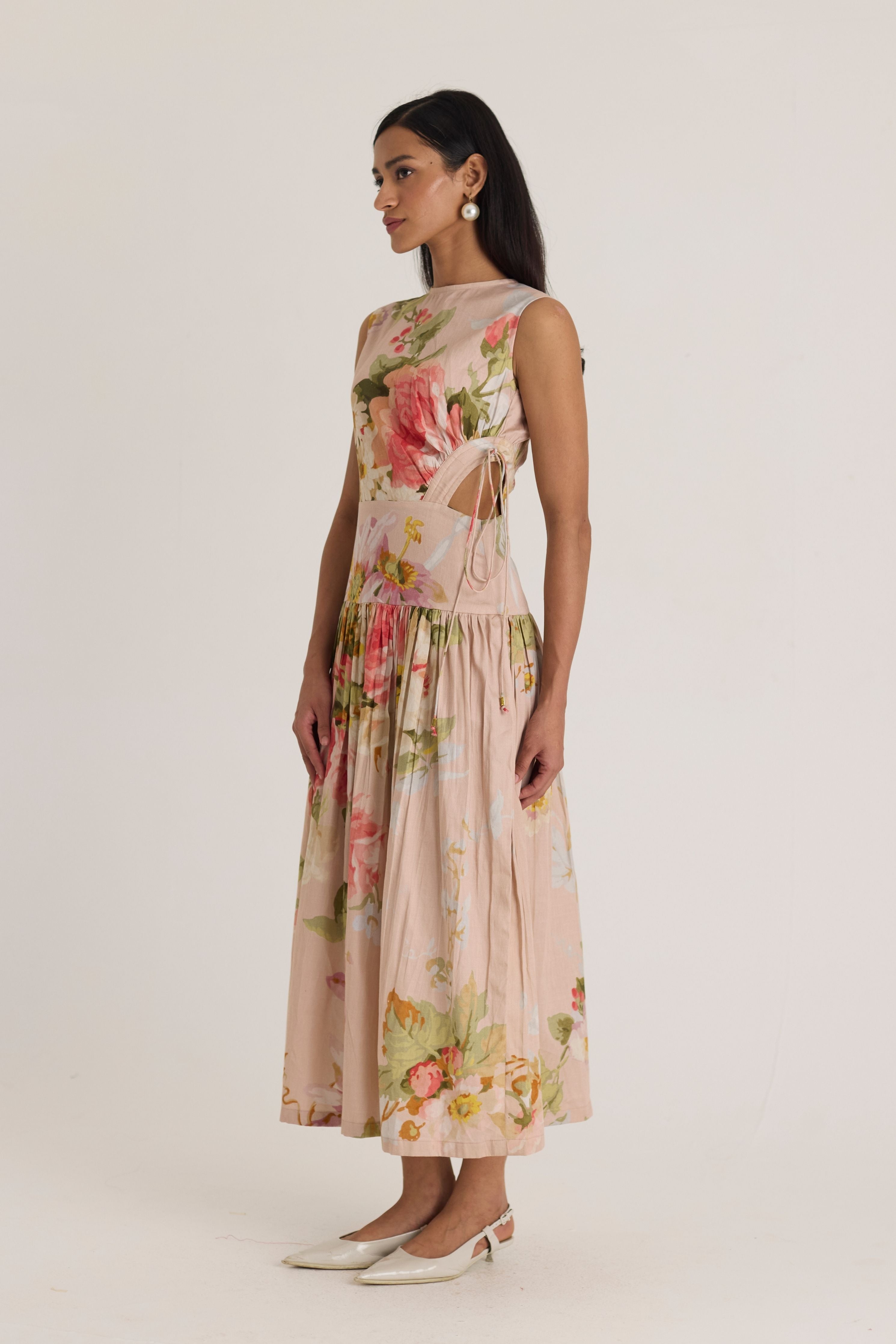 Hazel Side Cut Out Dress