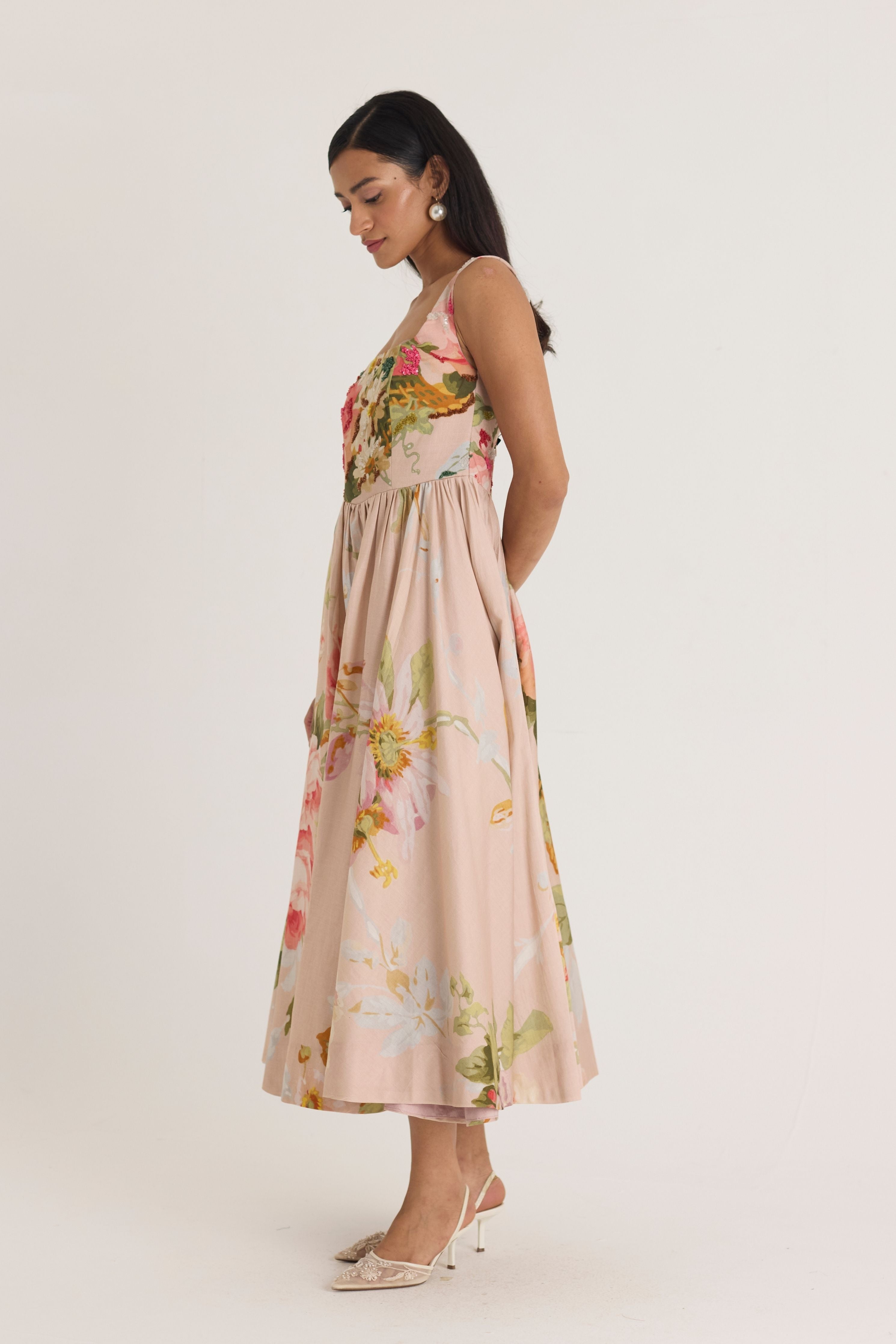 Hazel Embroidered Dress