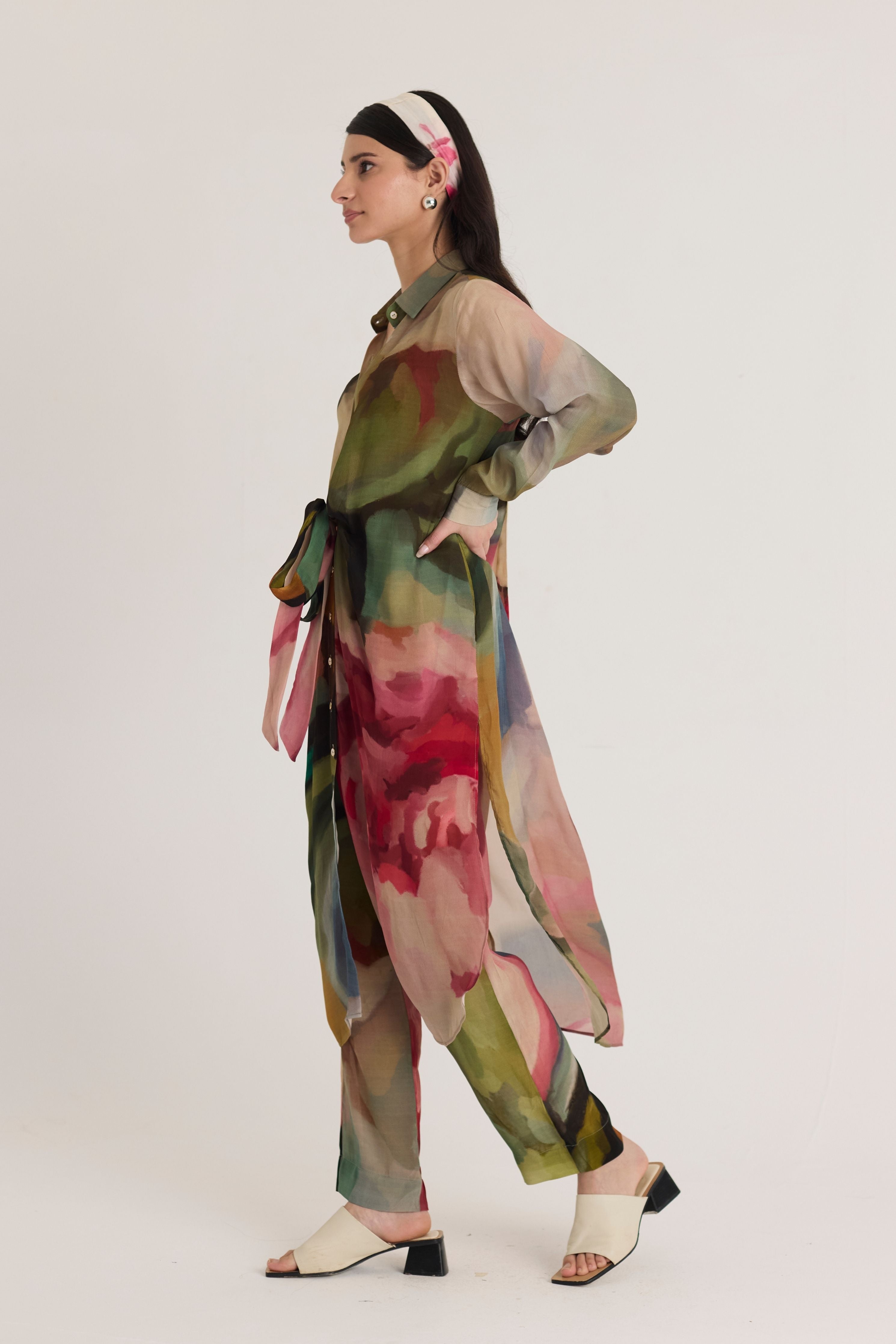 Tilly Wrap Kurta Set