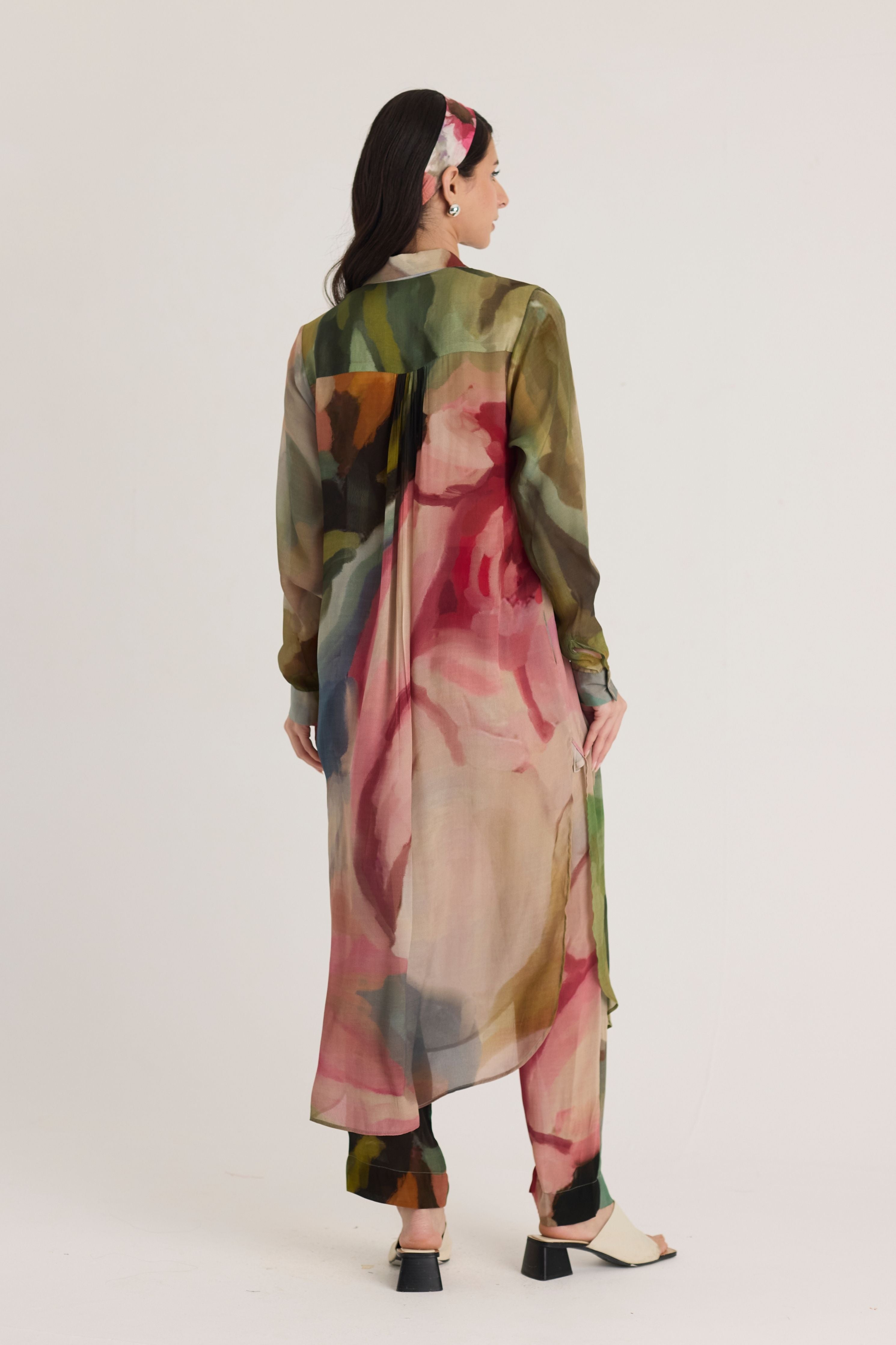 Tilly Wrap Kurta Set