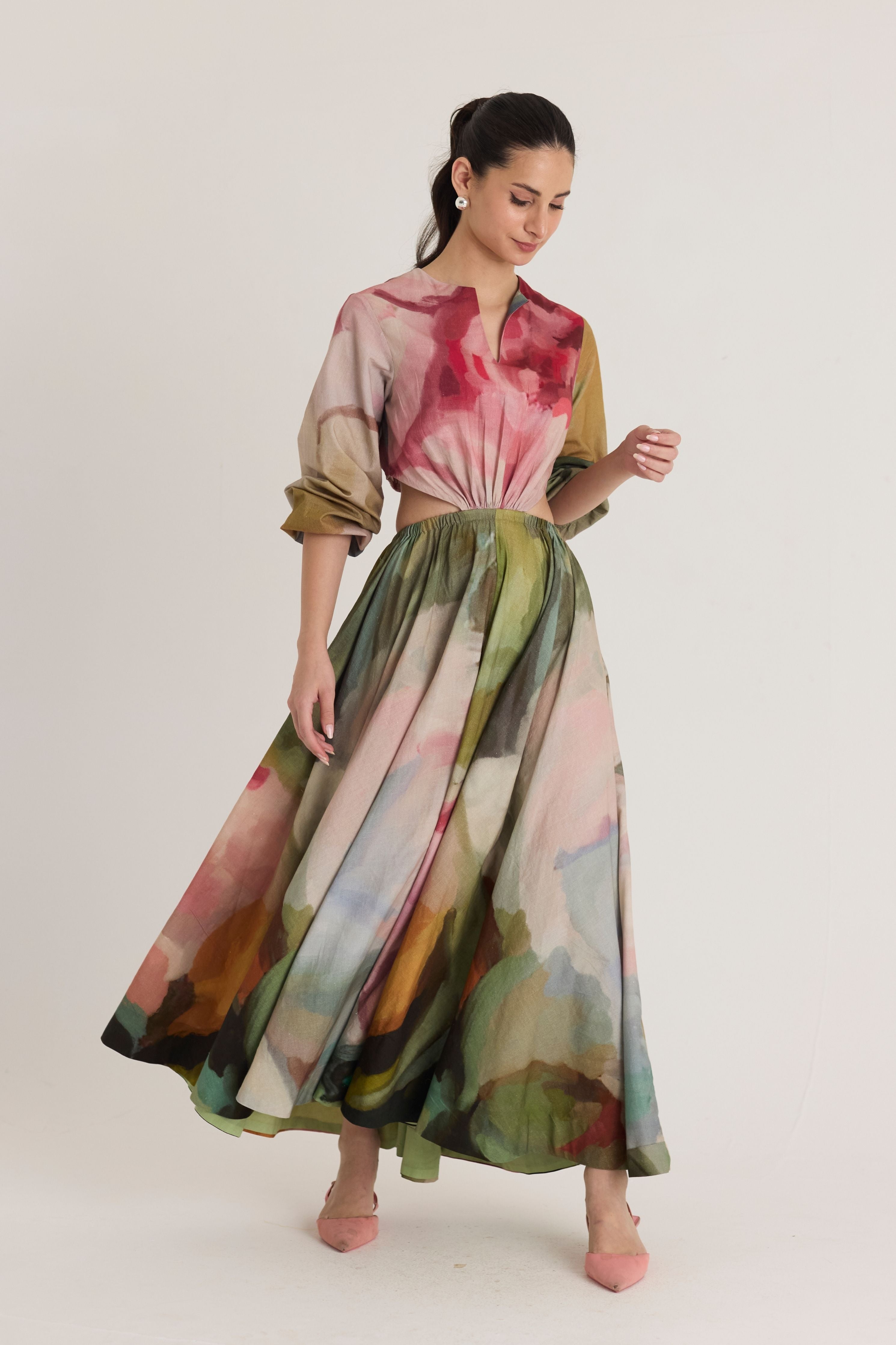 Tilly Both Side Cut Dress