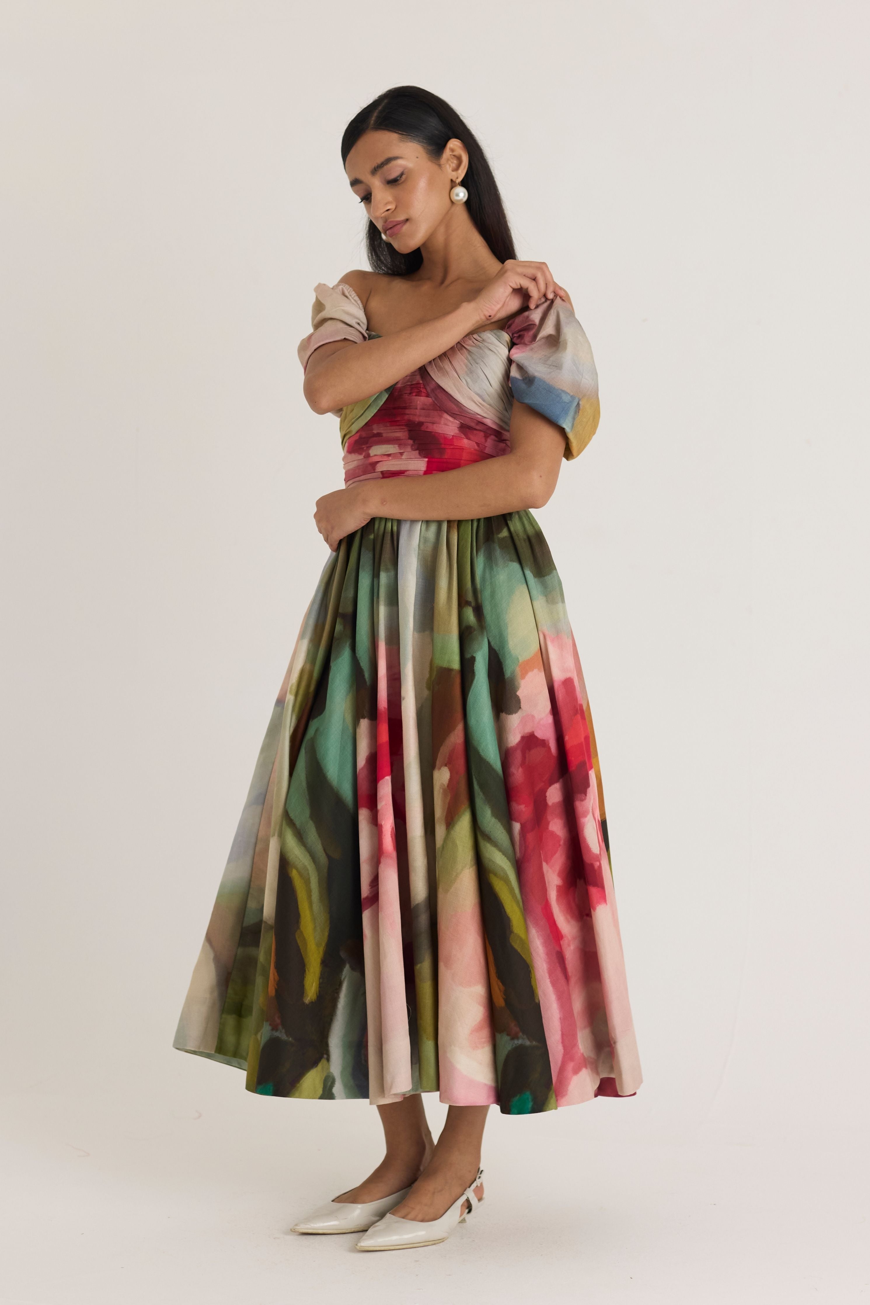 Tilly Puff Sleeve Dress