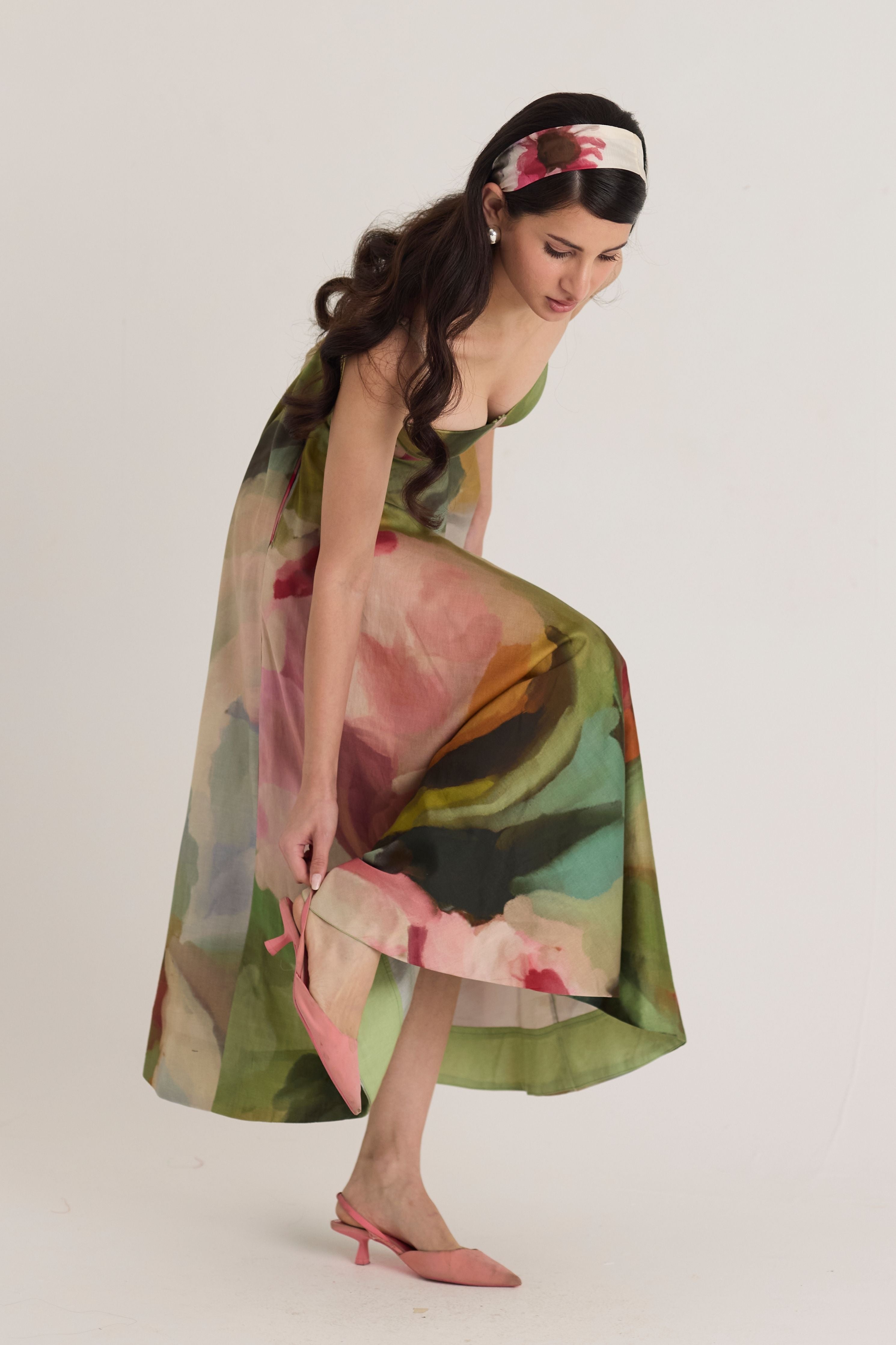 Tilly Flared Bralette Dress