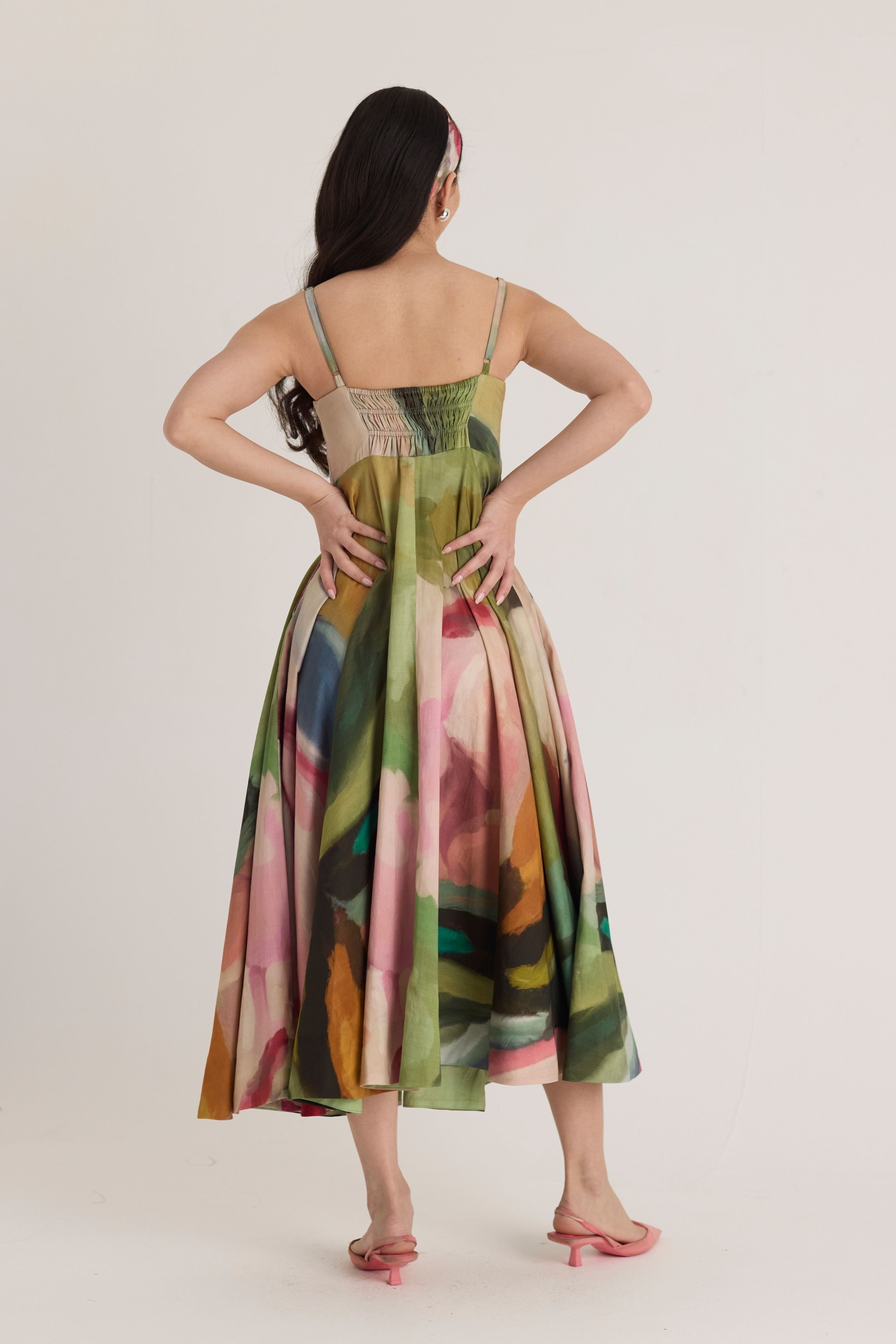 Tilly Flared Bralette Dress