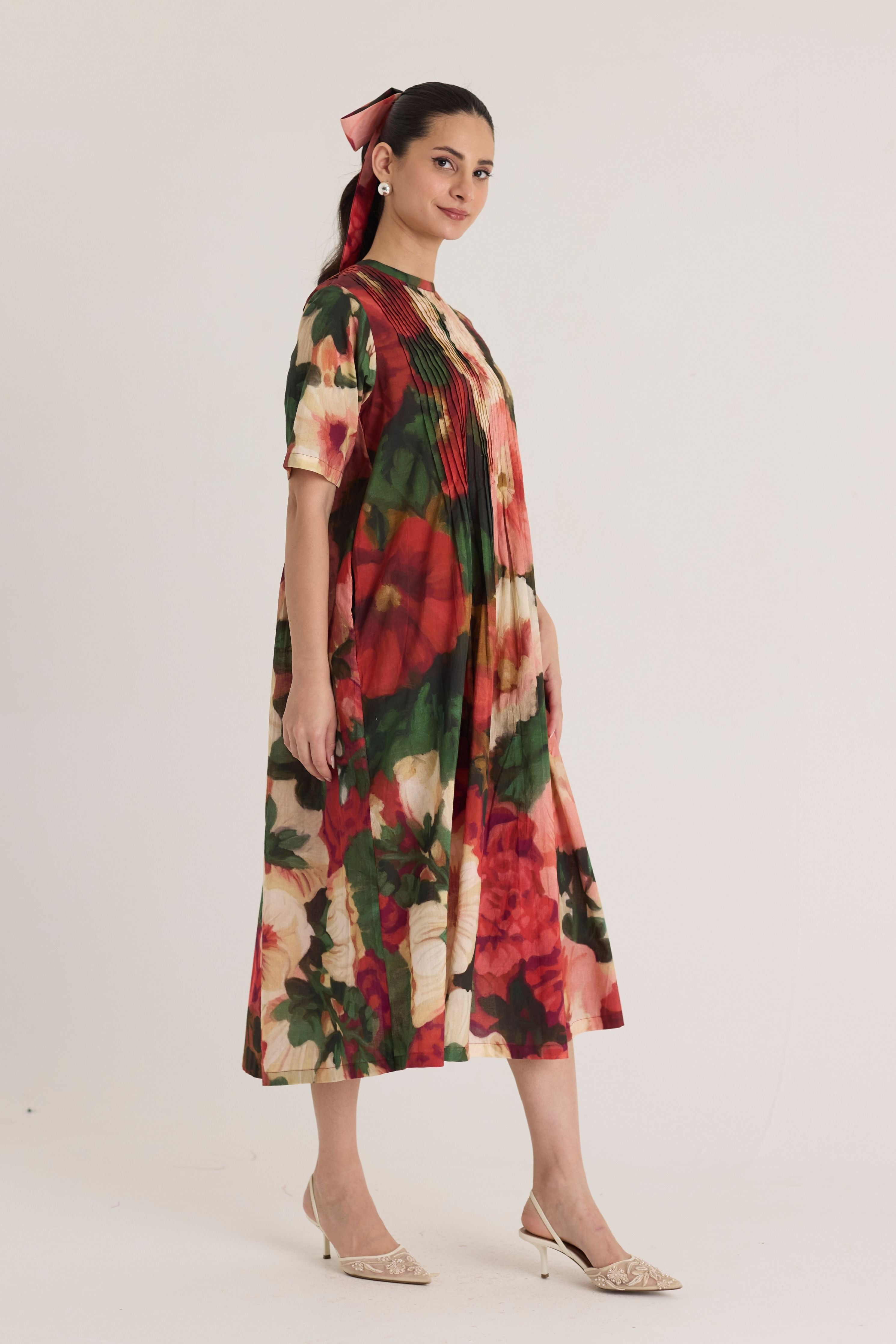 Scarlett Pintucks Dress