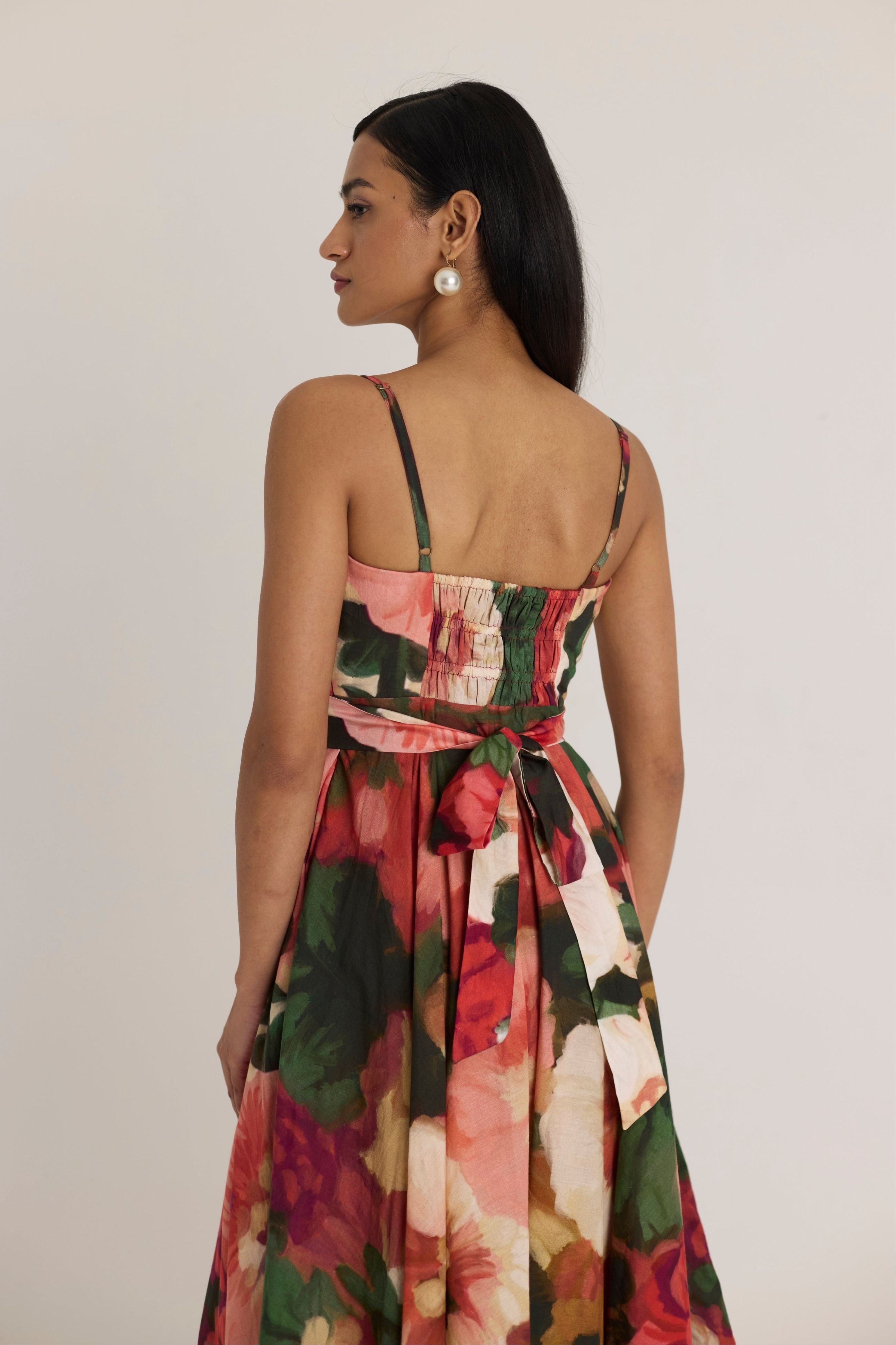 Scarlett Cotton Frill Dress