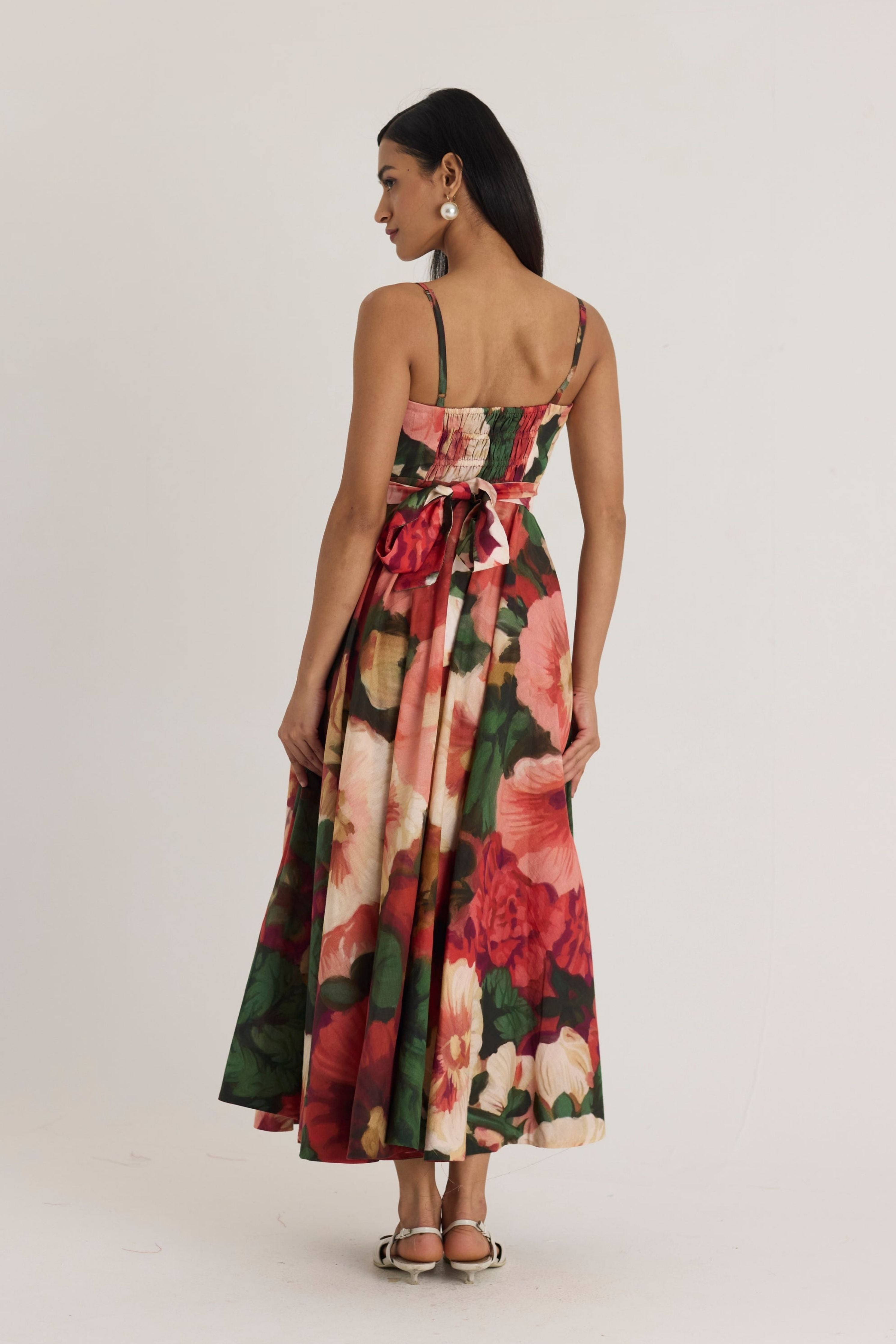 Scarlett Cotton Frill Dress