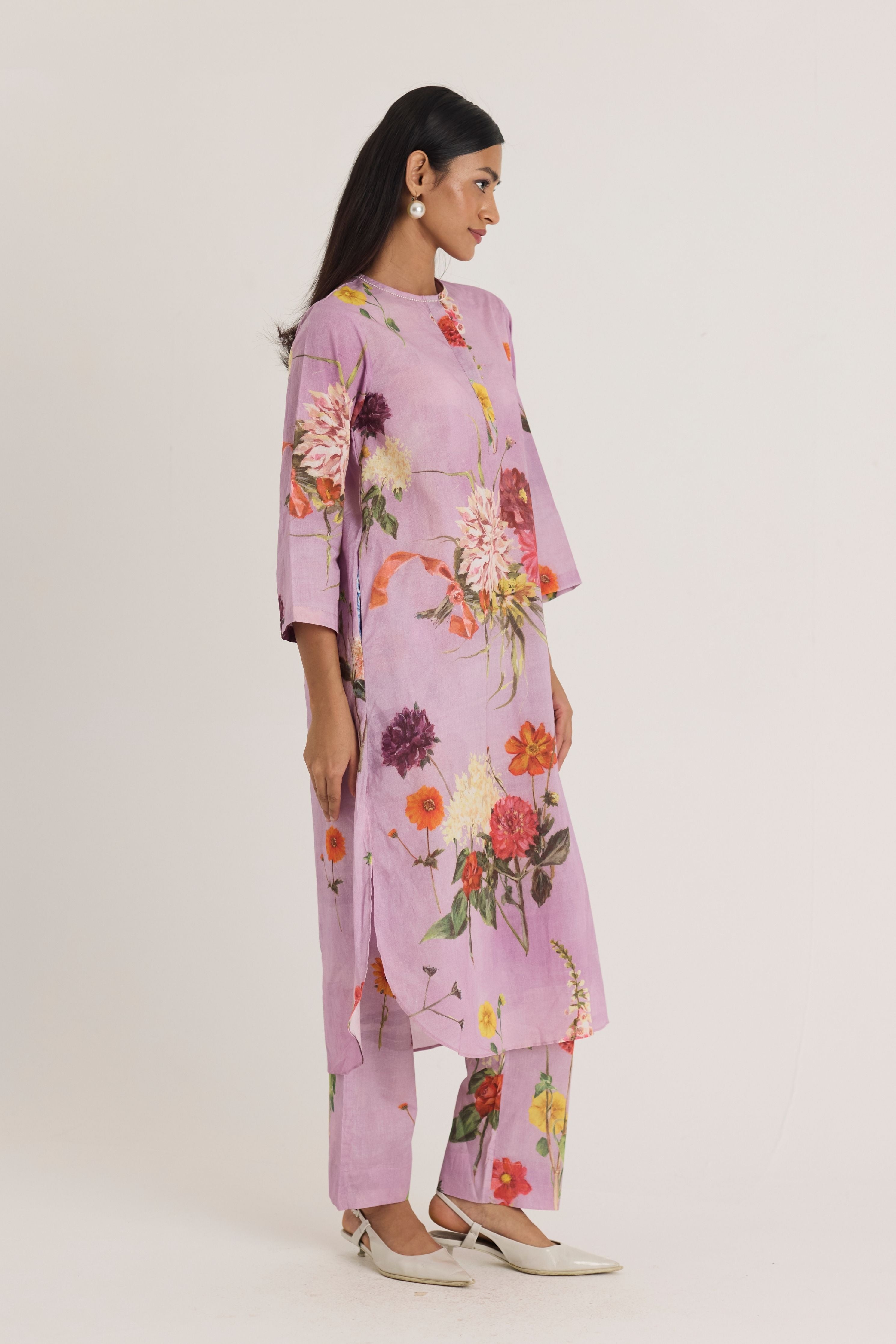 Giggle Berry Long Kurta Set