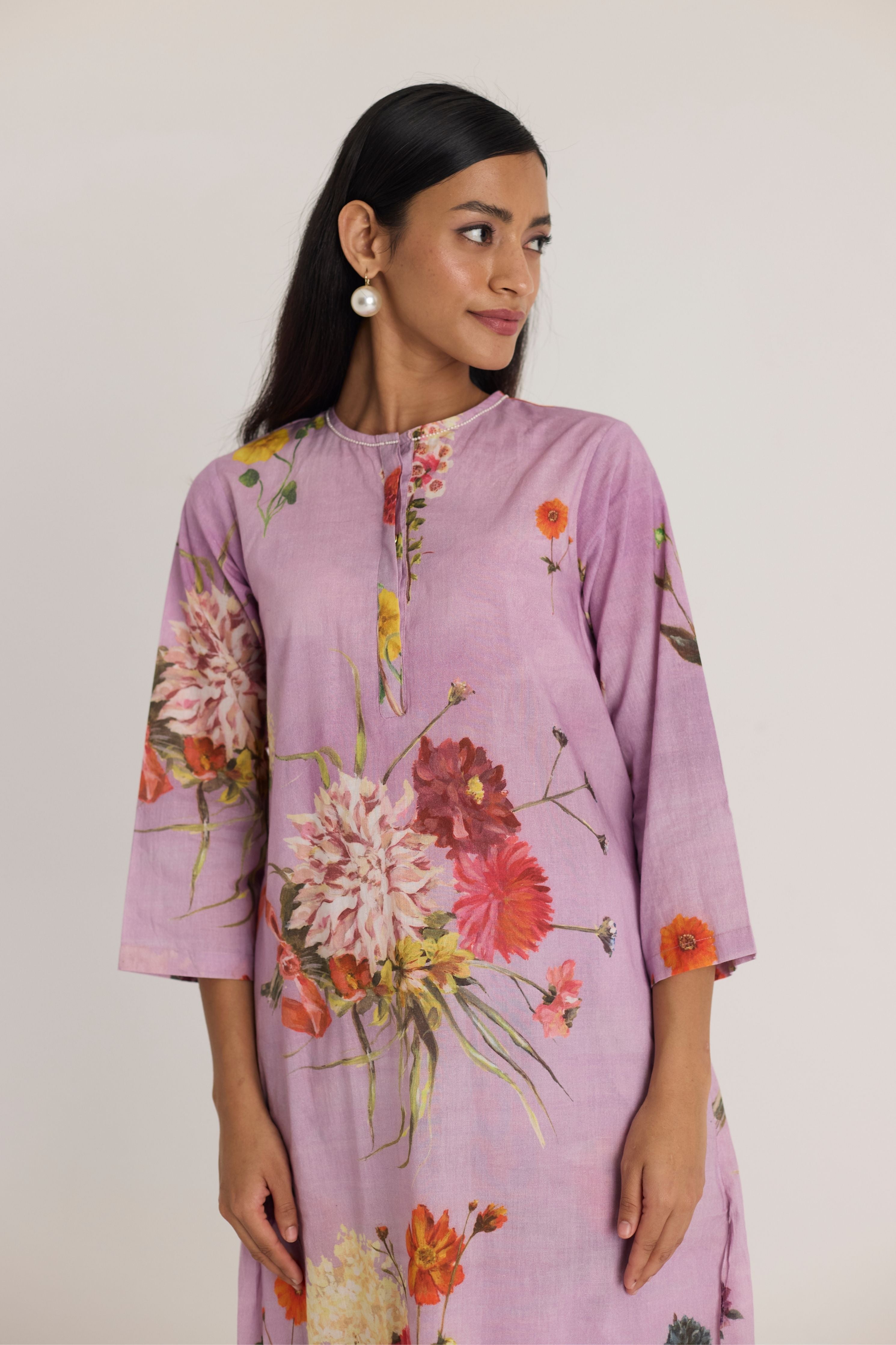 Giggle Berry Long Kurta Set