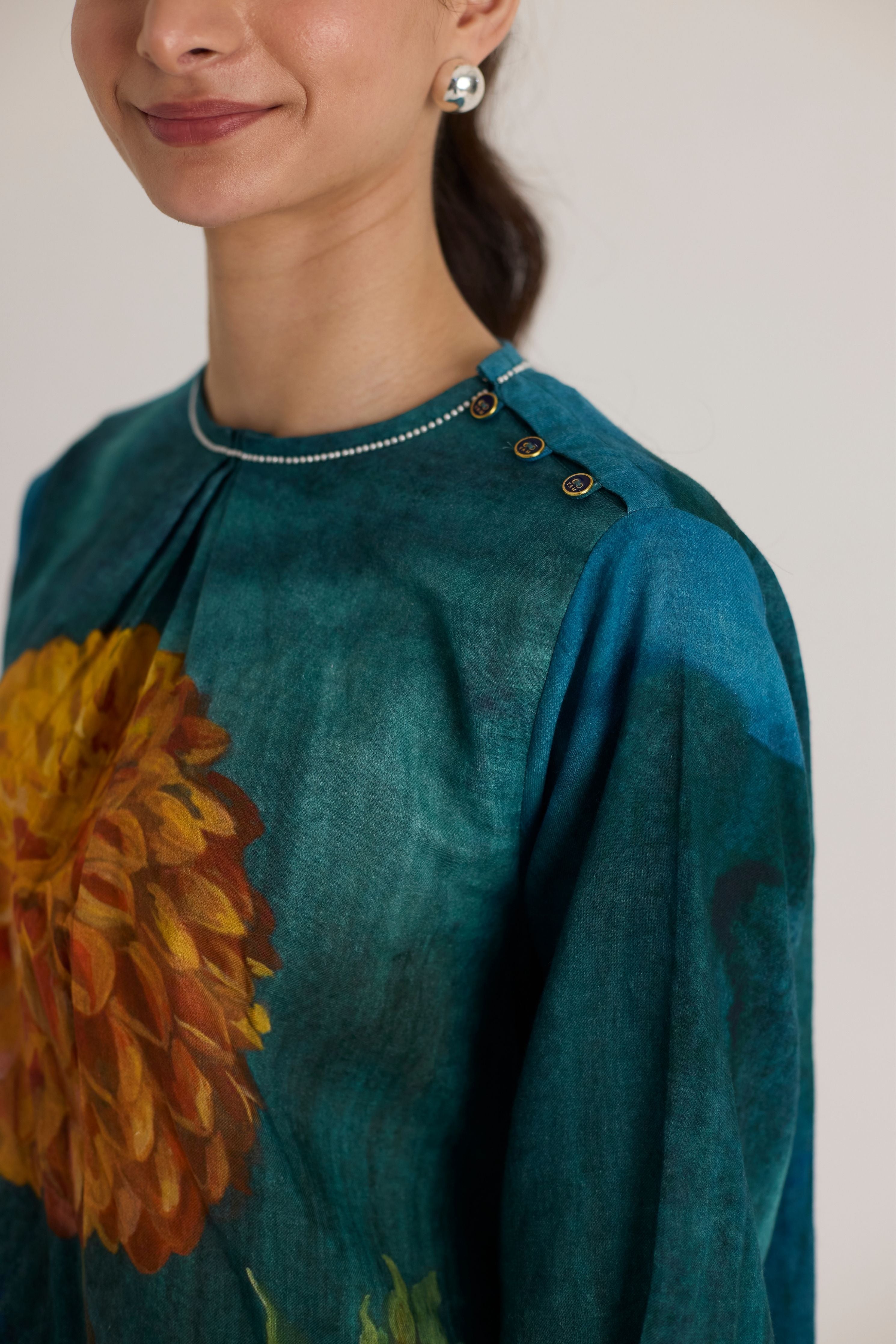 Dilly Dally Twill Kurta Set