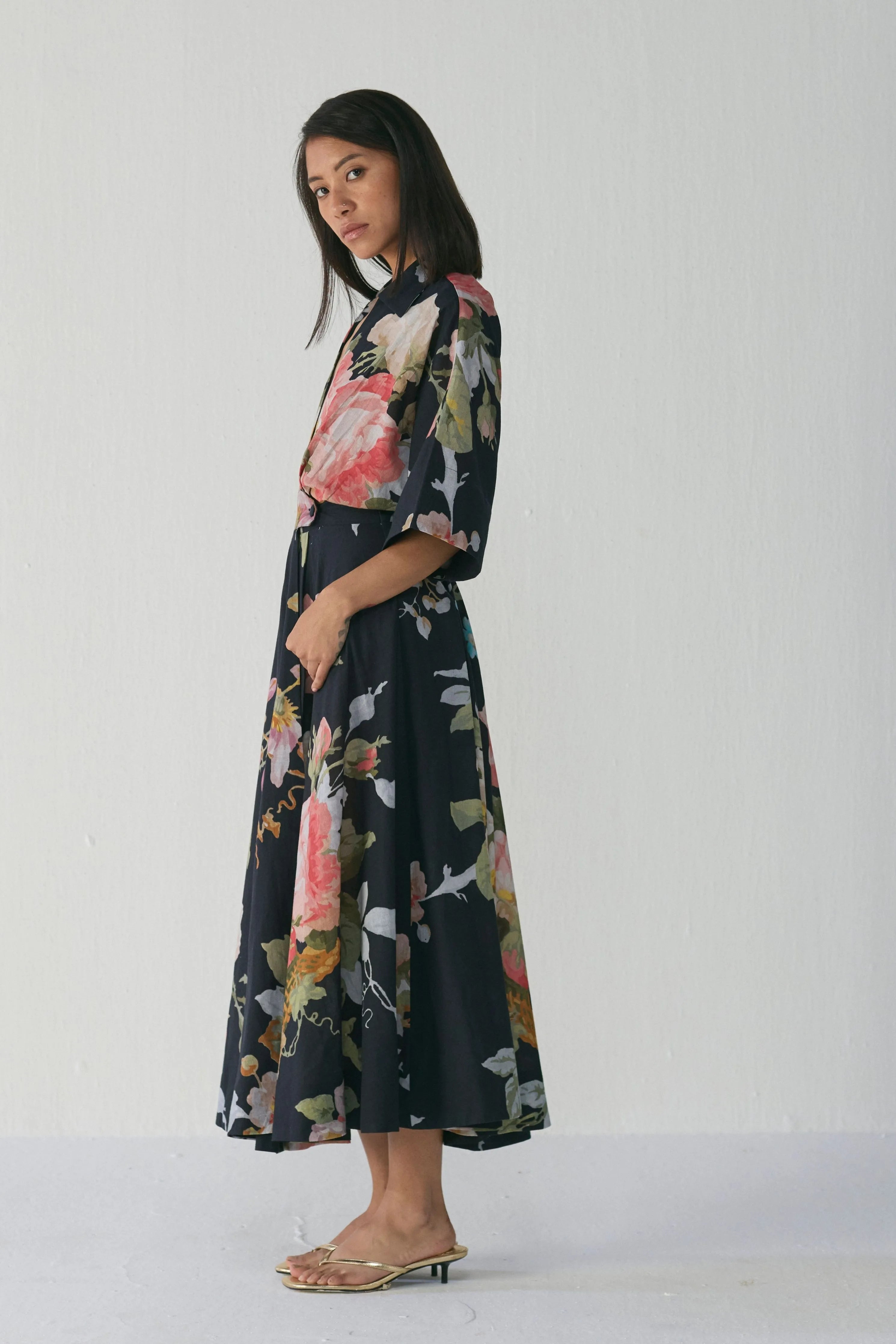 Carmine Shirt Dress