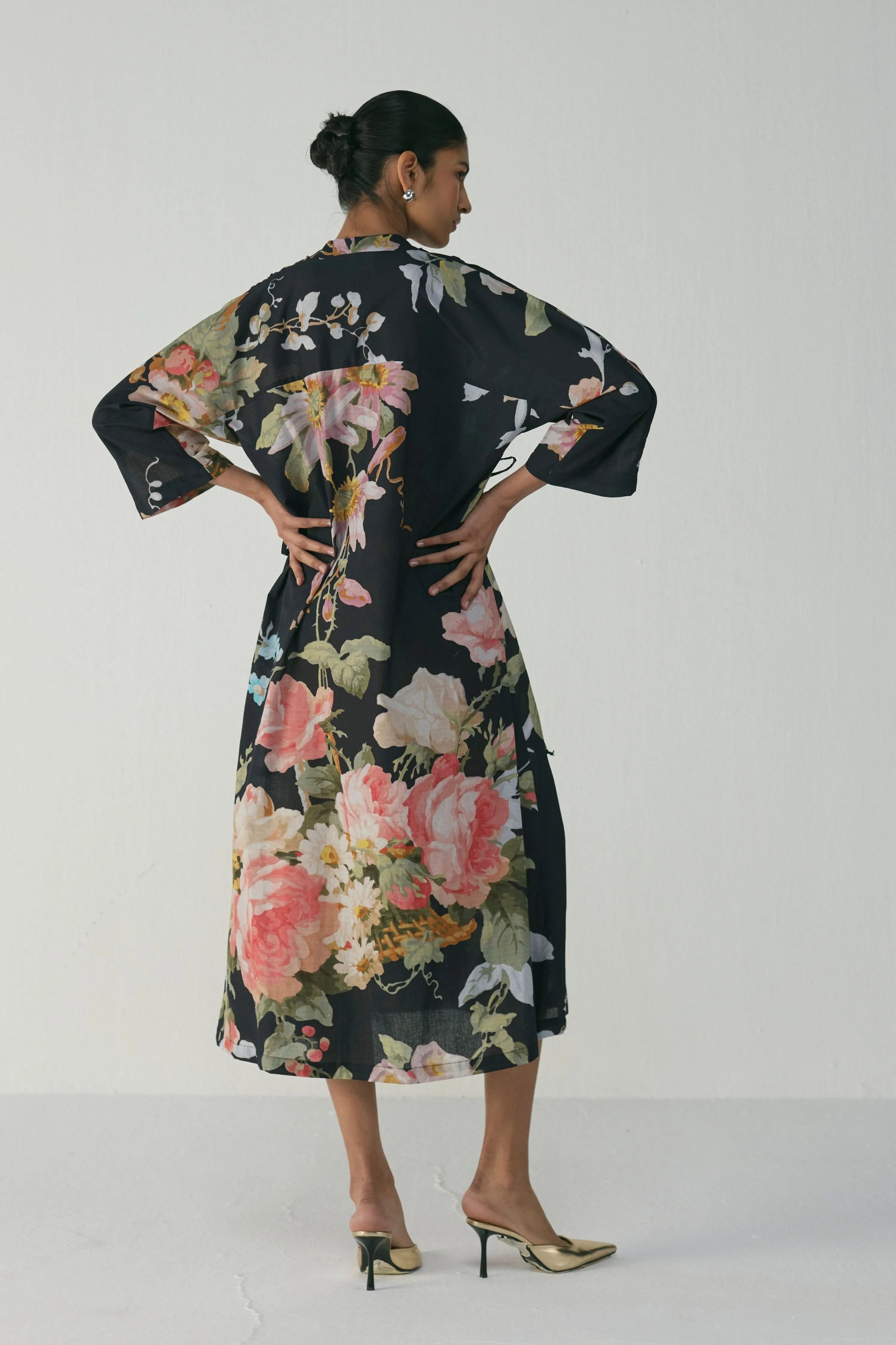 Carmine Kaftan Dress