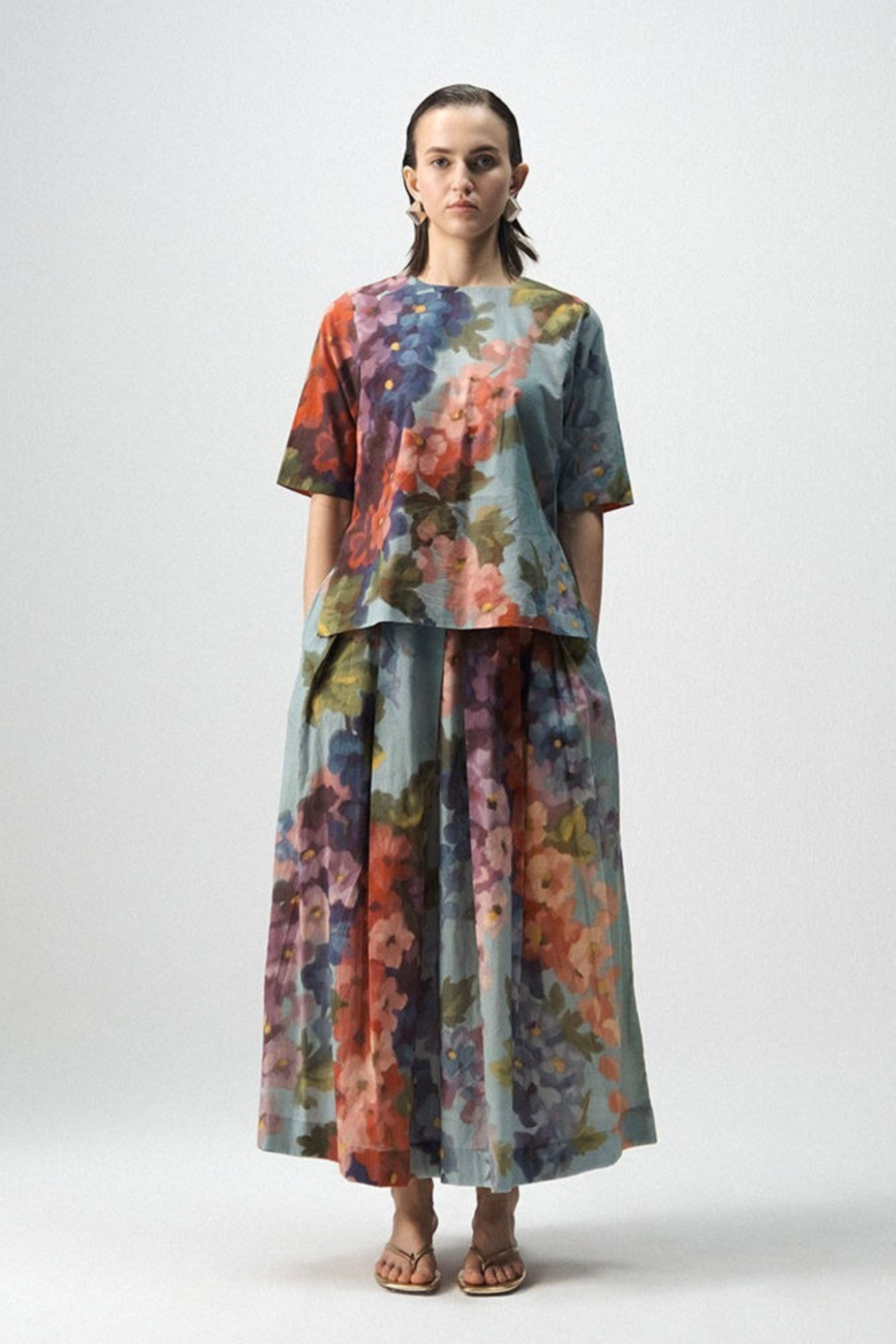 Darlington Top & Skirt Set