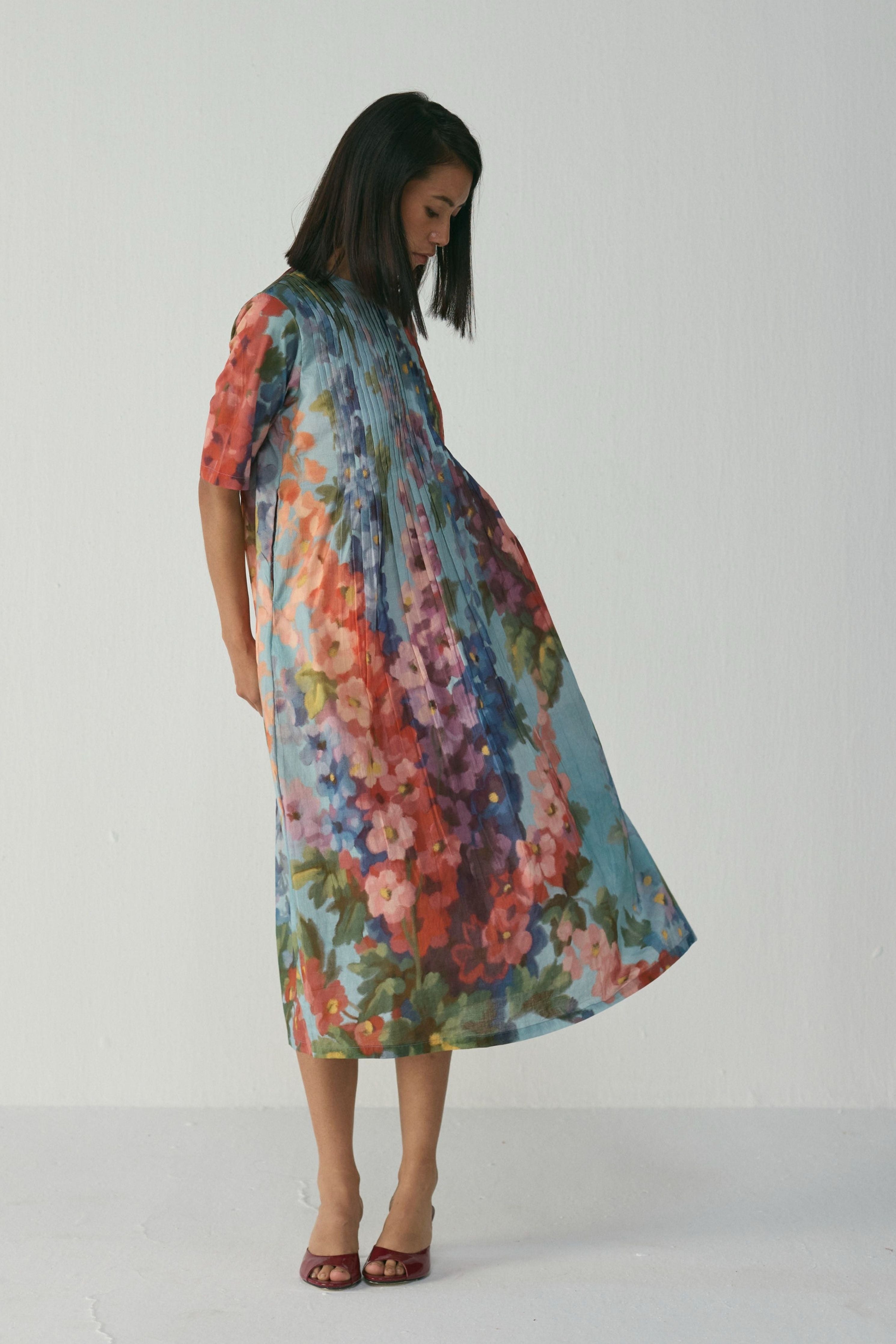 Darlington Pintucks Dress