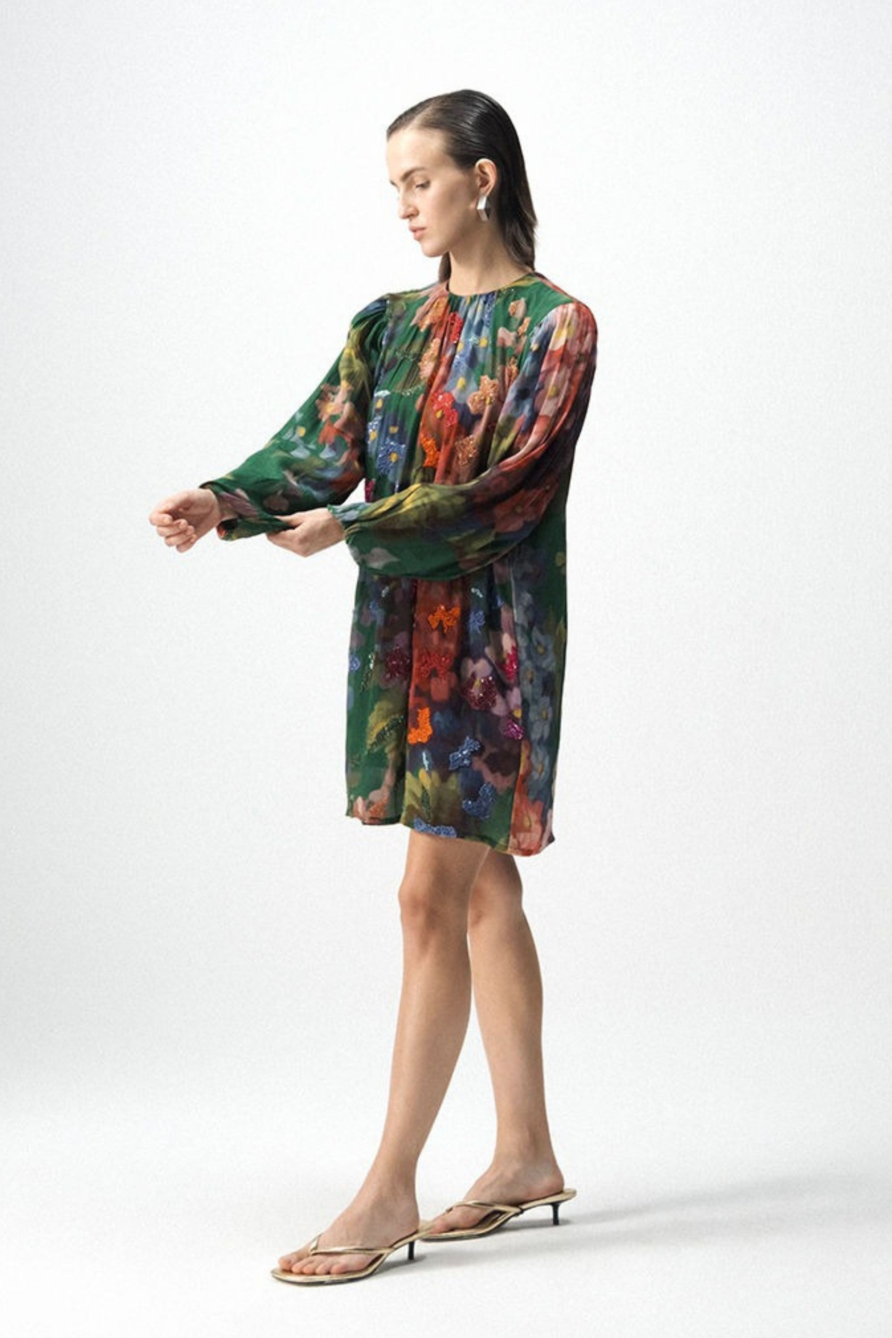 Thea Embroiderd Short Dress