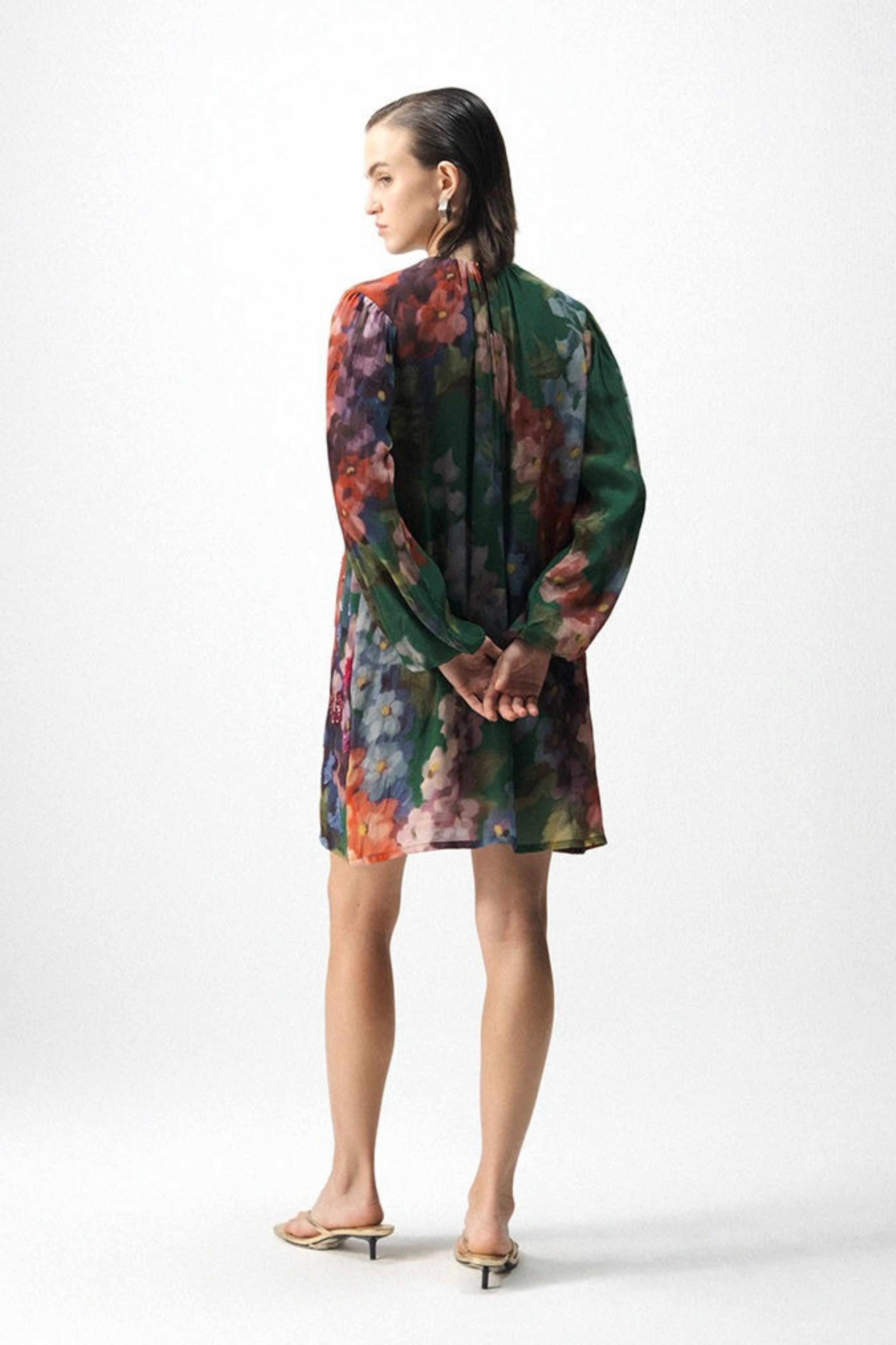 Thea Embroiderd Short Dress