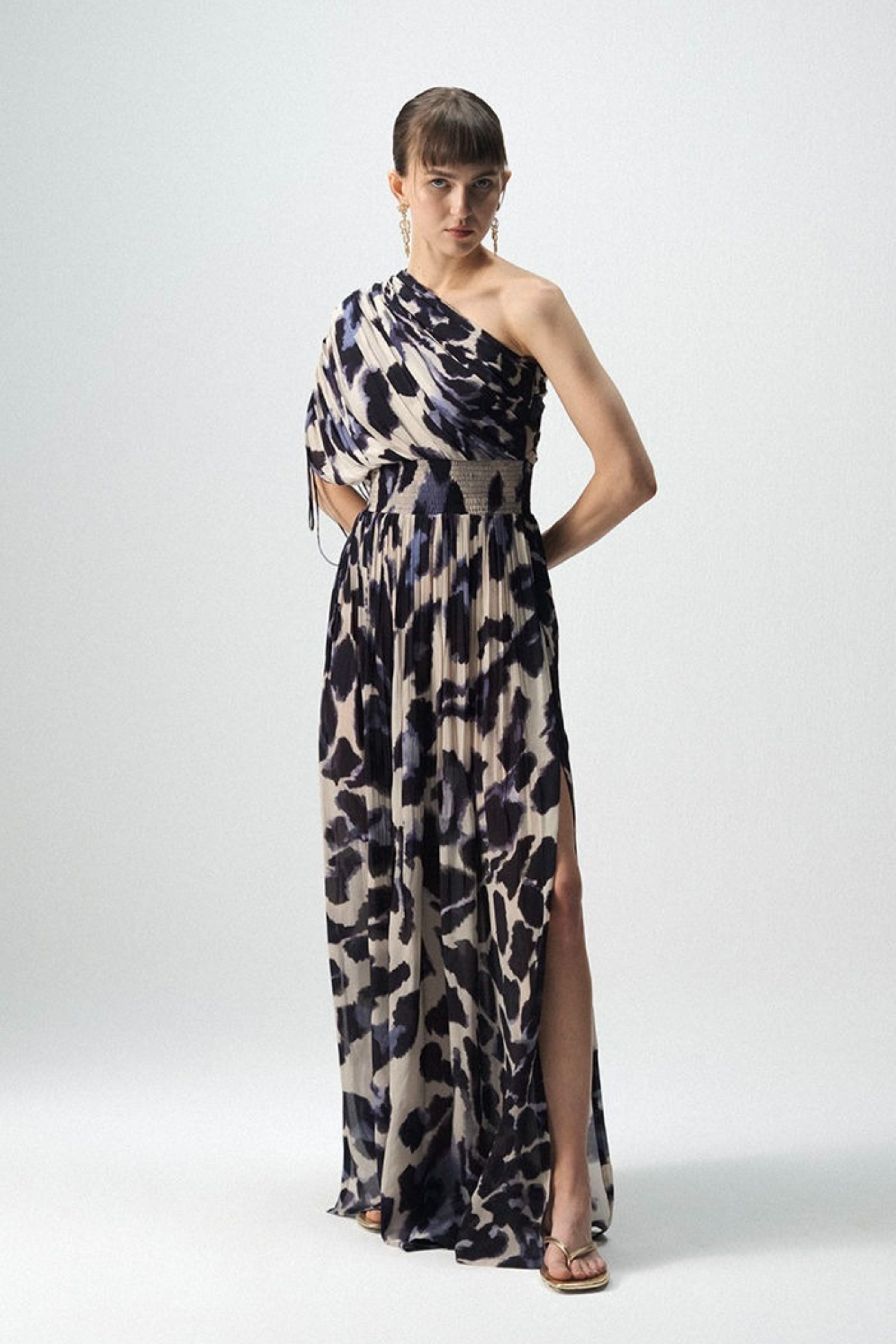 Samburu One Shoulder Dress