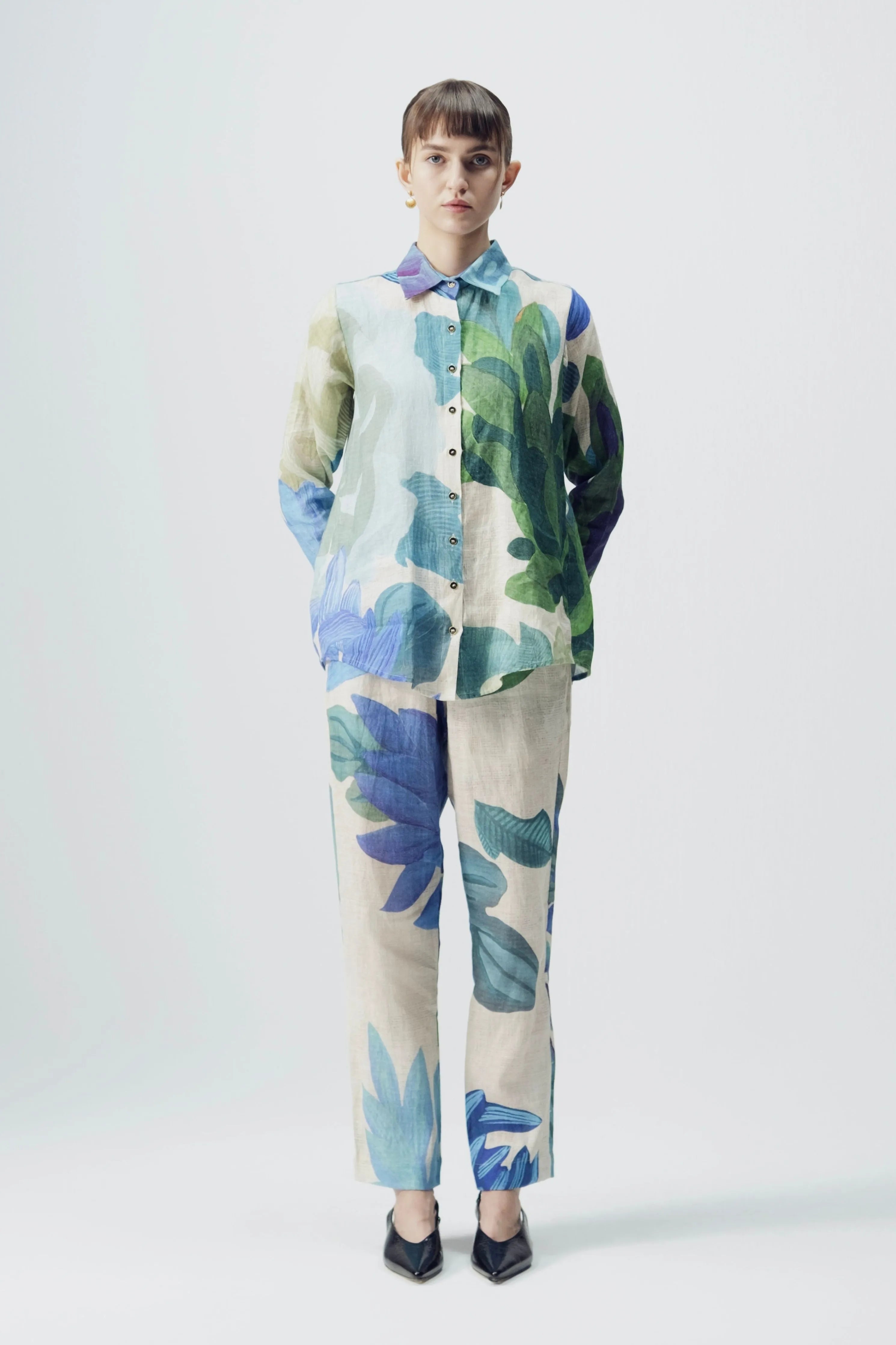 Garden Party Linen Co-Ord Set