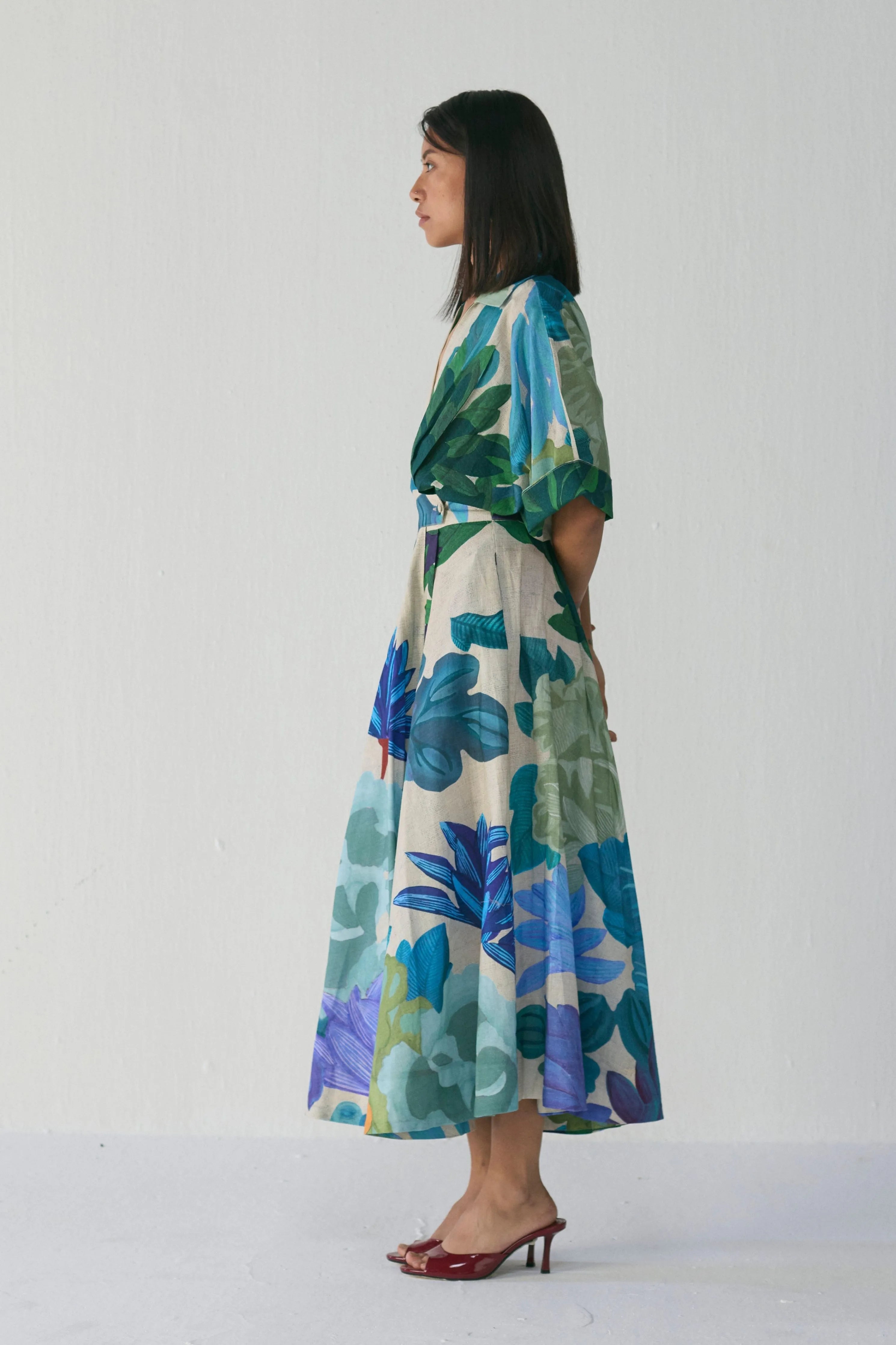 Garden Party Shirt Dress