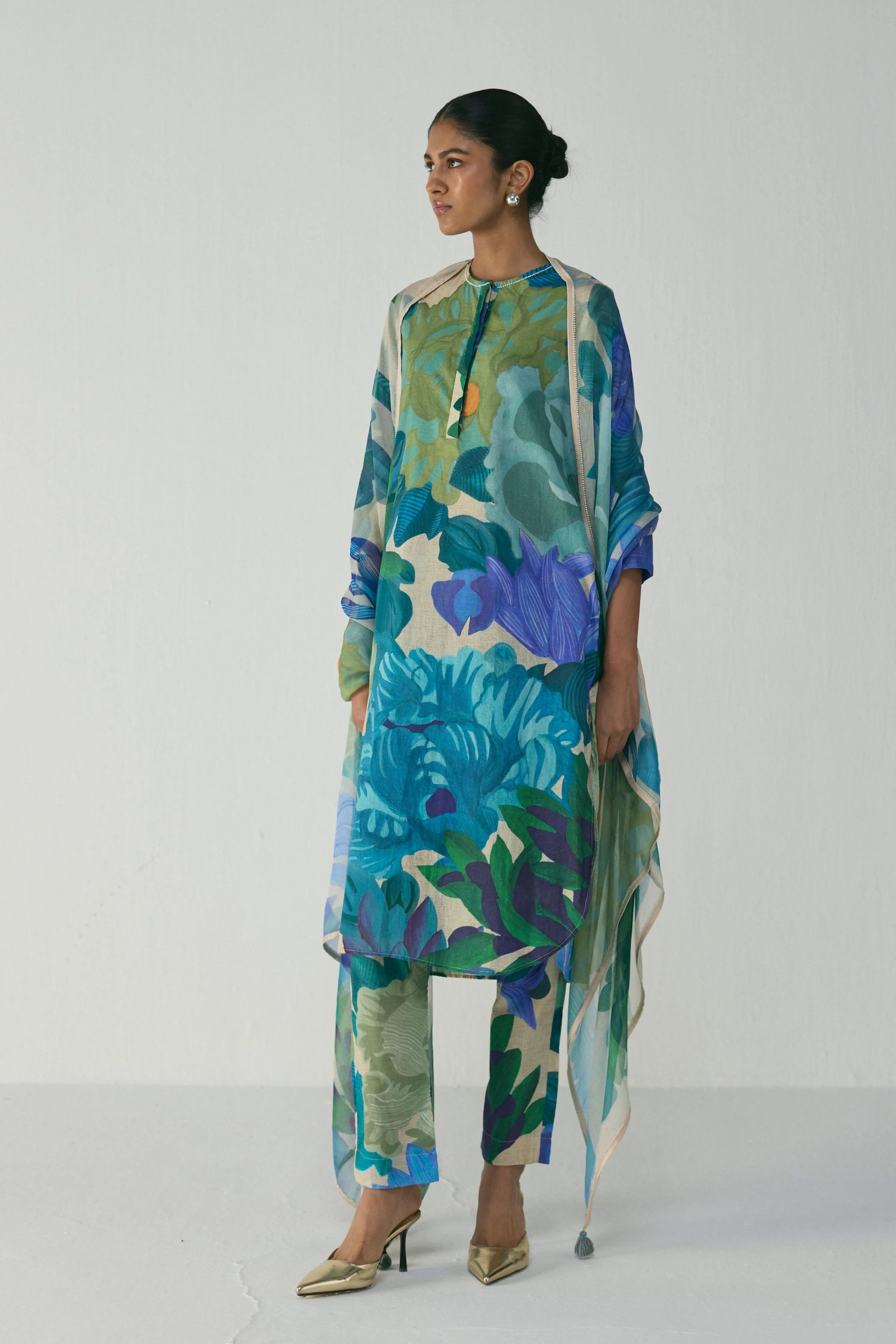 Garden Party Chiffon Dupatta