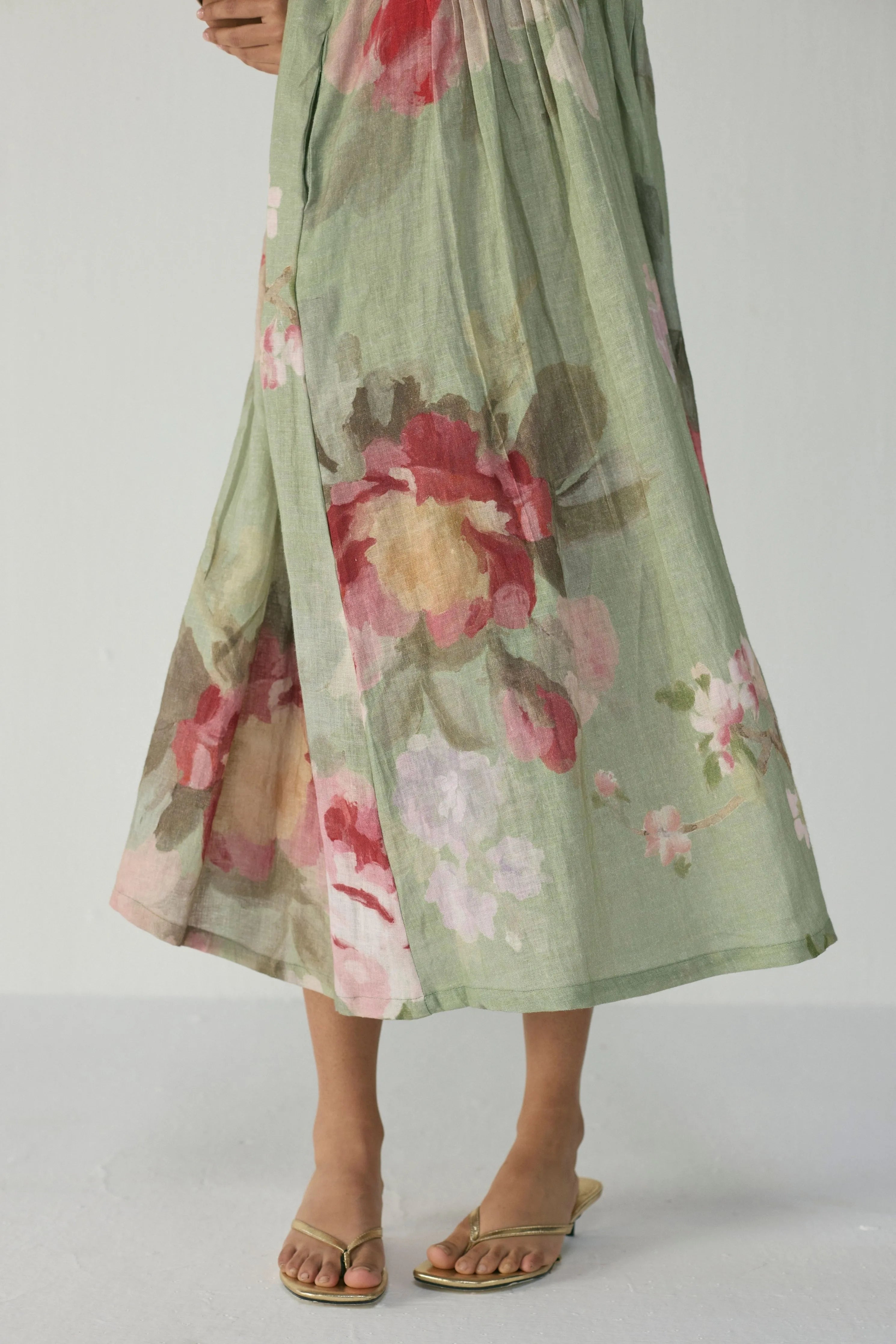 Roos Pintucks Dress