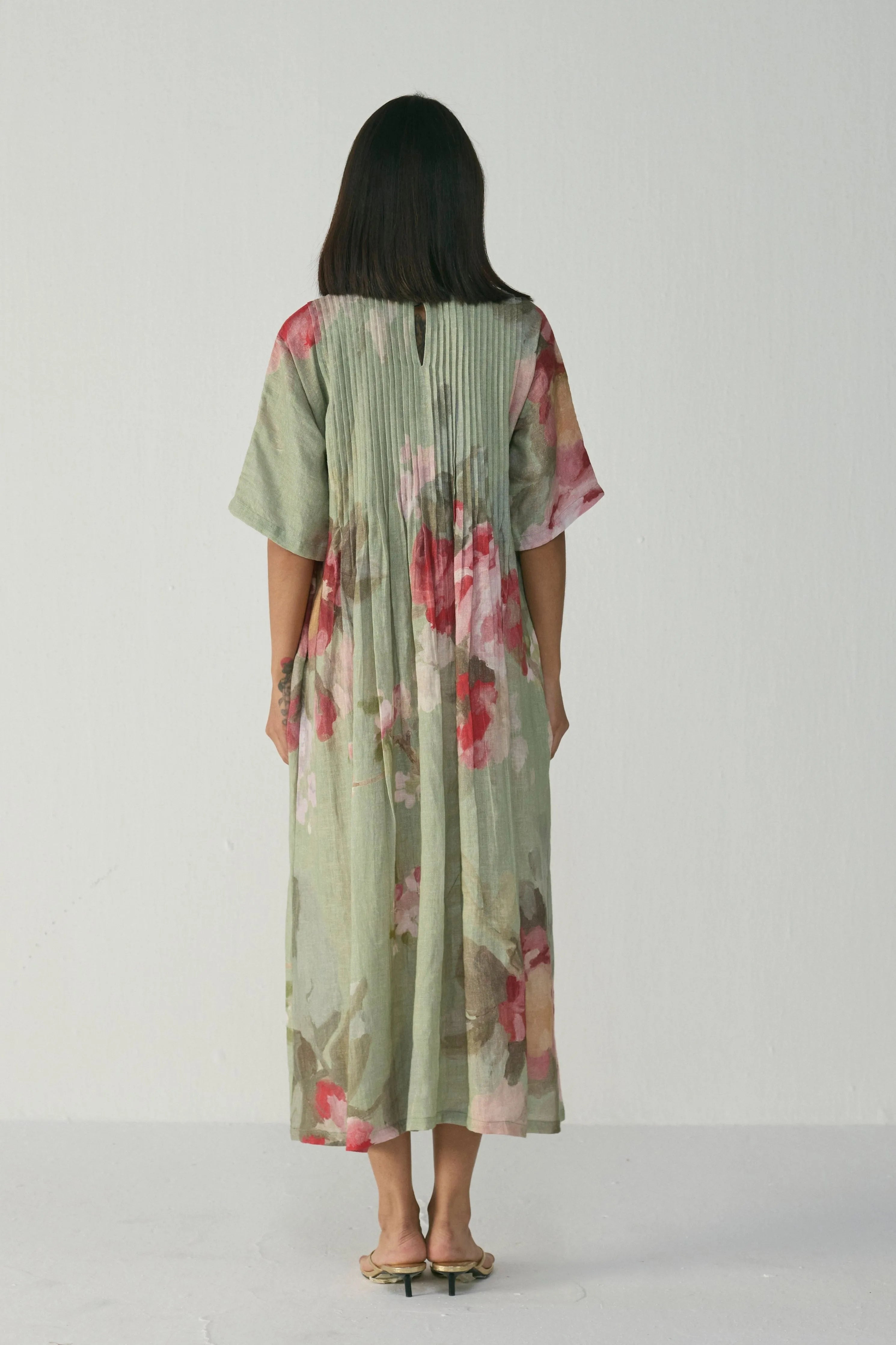 Roos Pintucks Dress