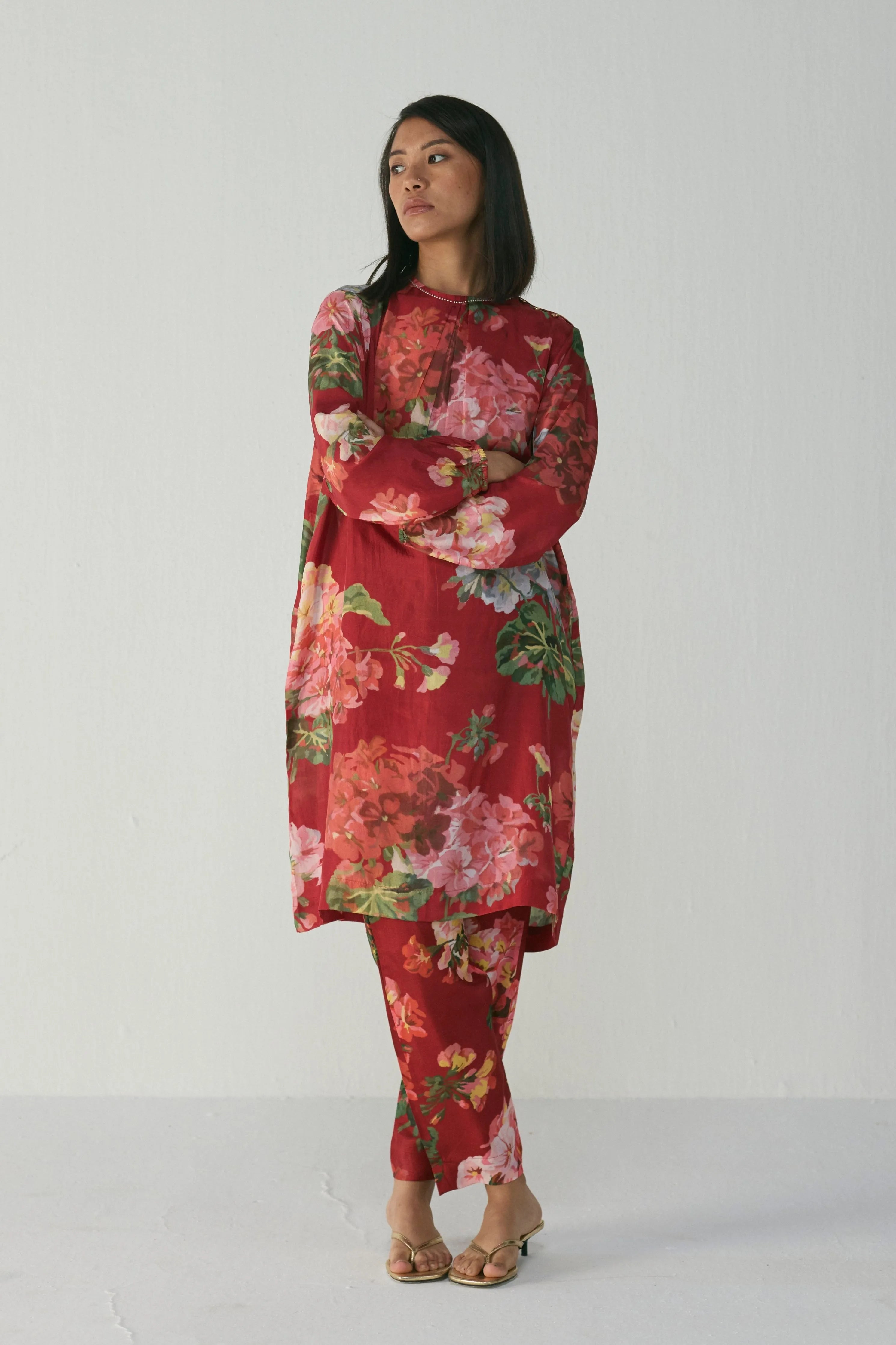 Jingle Silk Kurta Set
