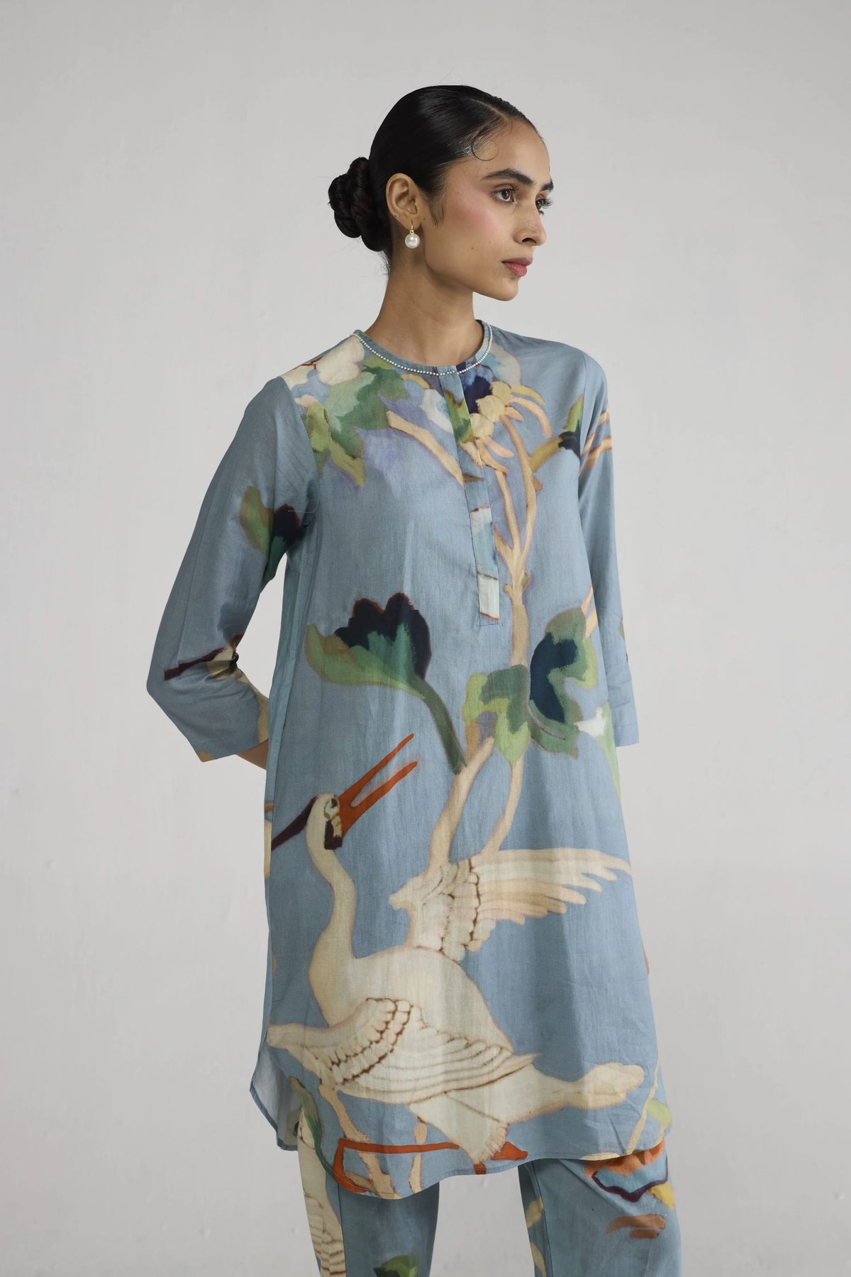 Asagao Short Kurta Set