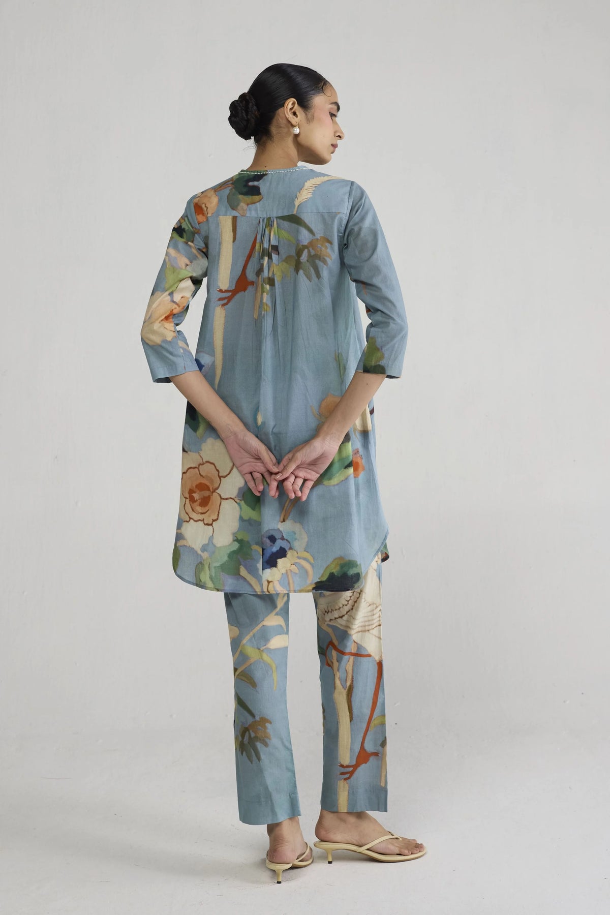Asagao Short Kurta Set