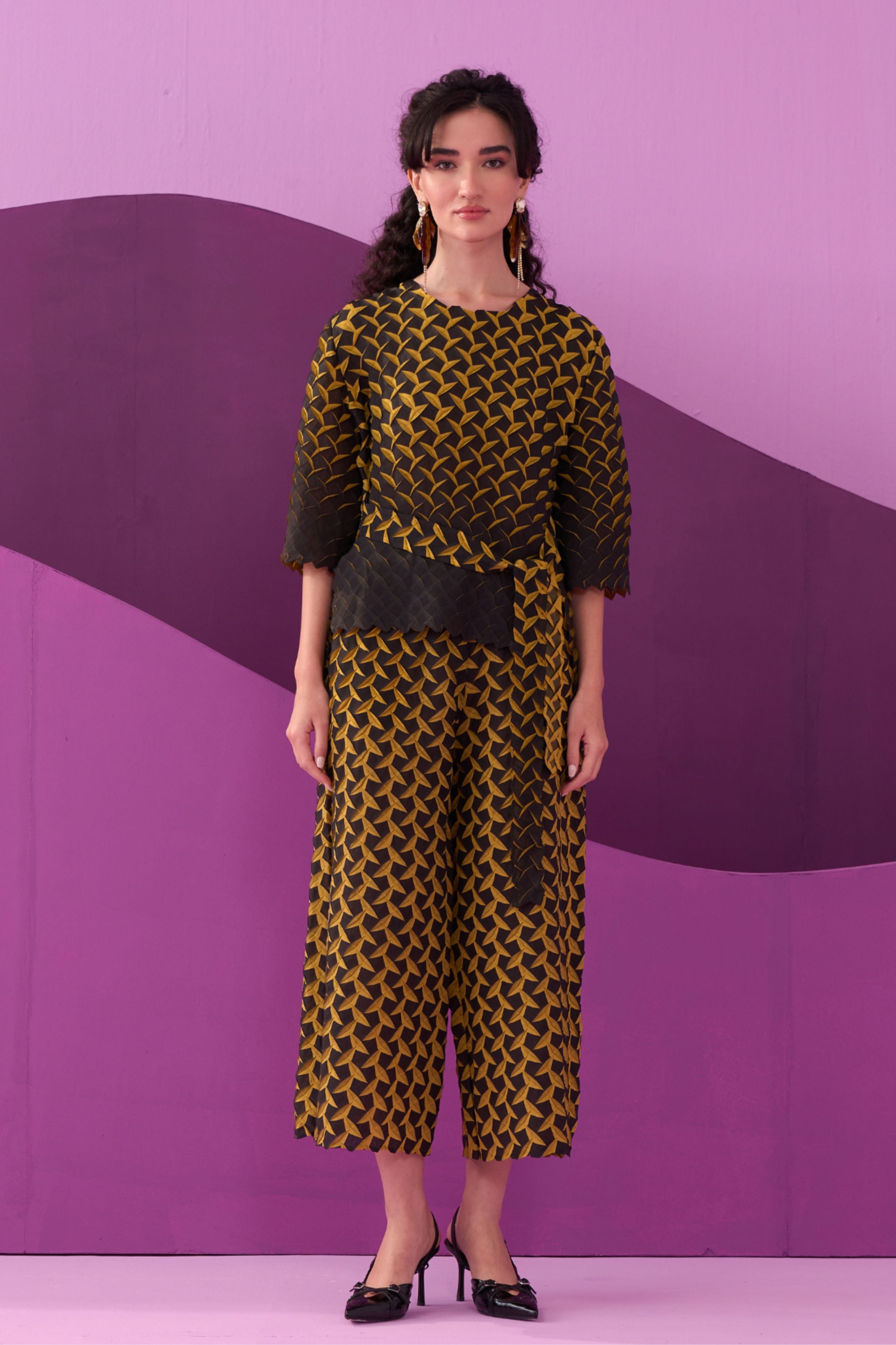 Yellow Edita Co-Ord Set