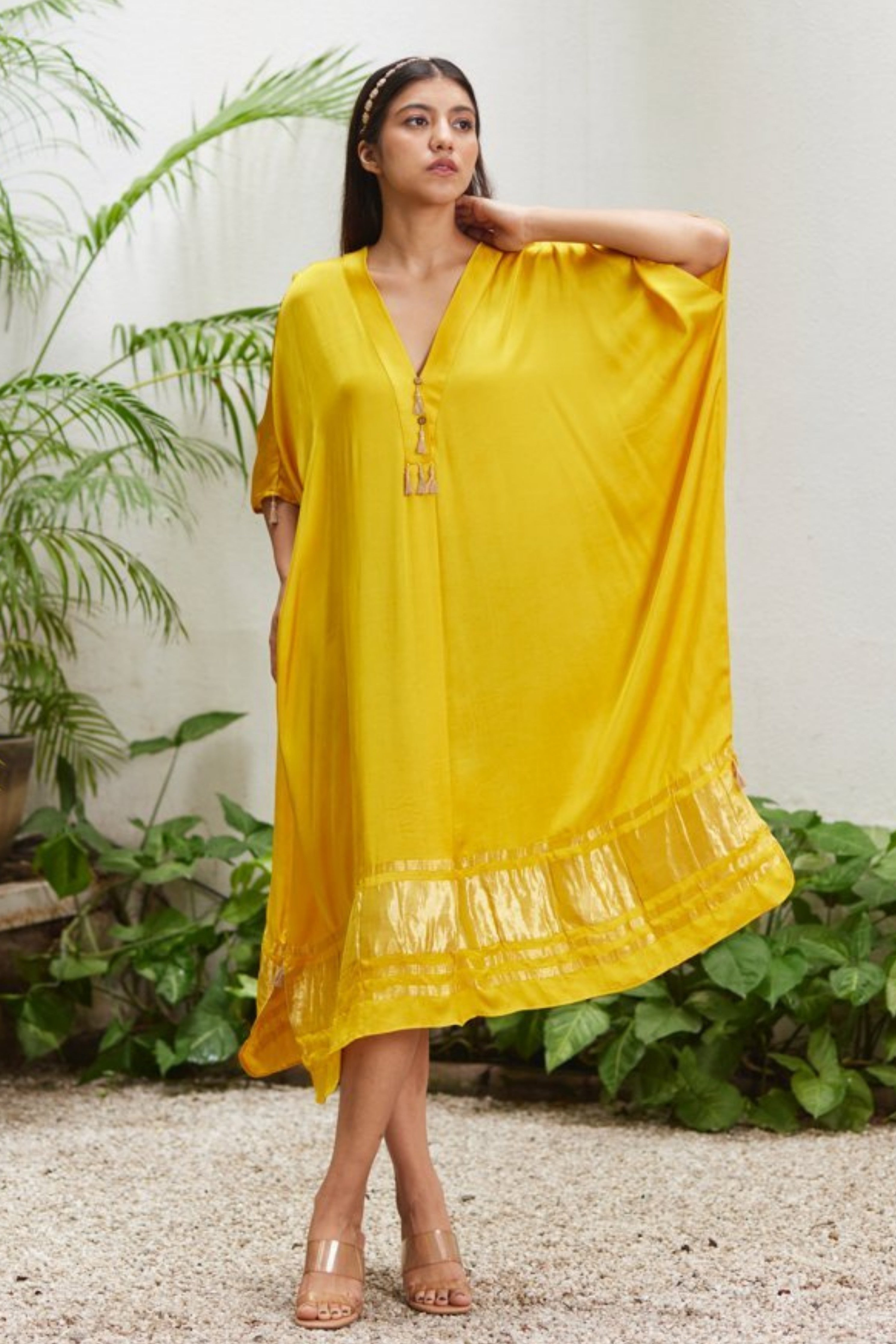 Yellow Gold Kaftan