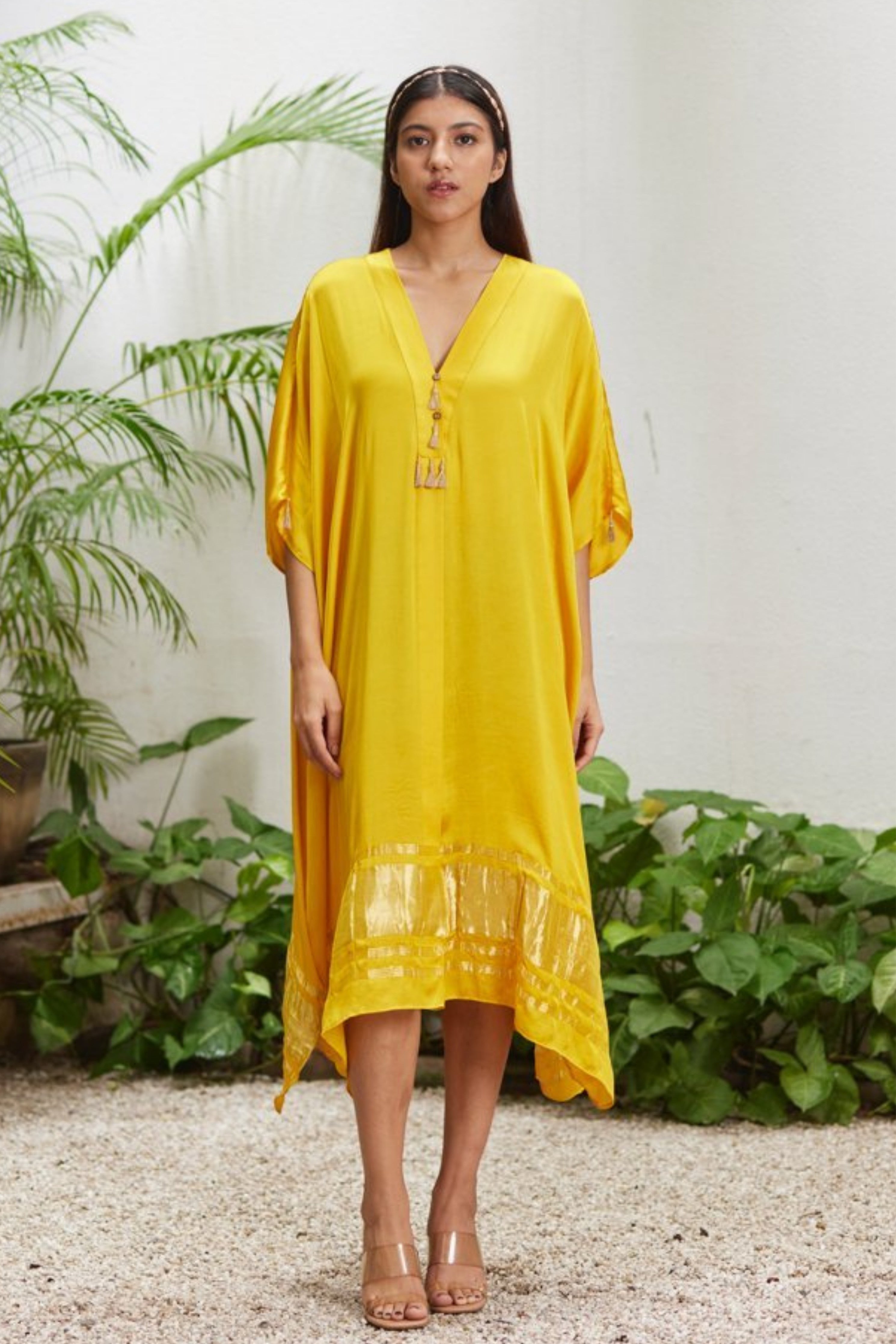 Yellow Gold Kaftan