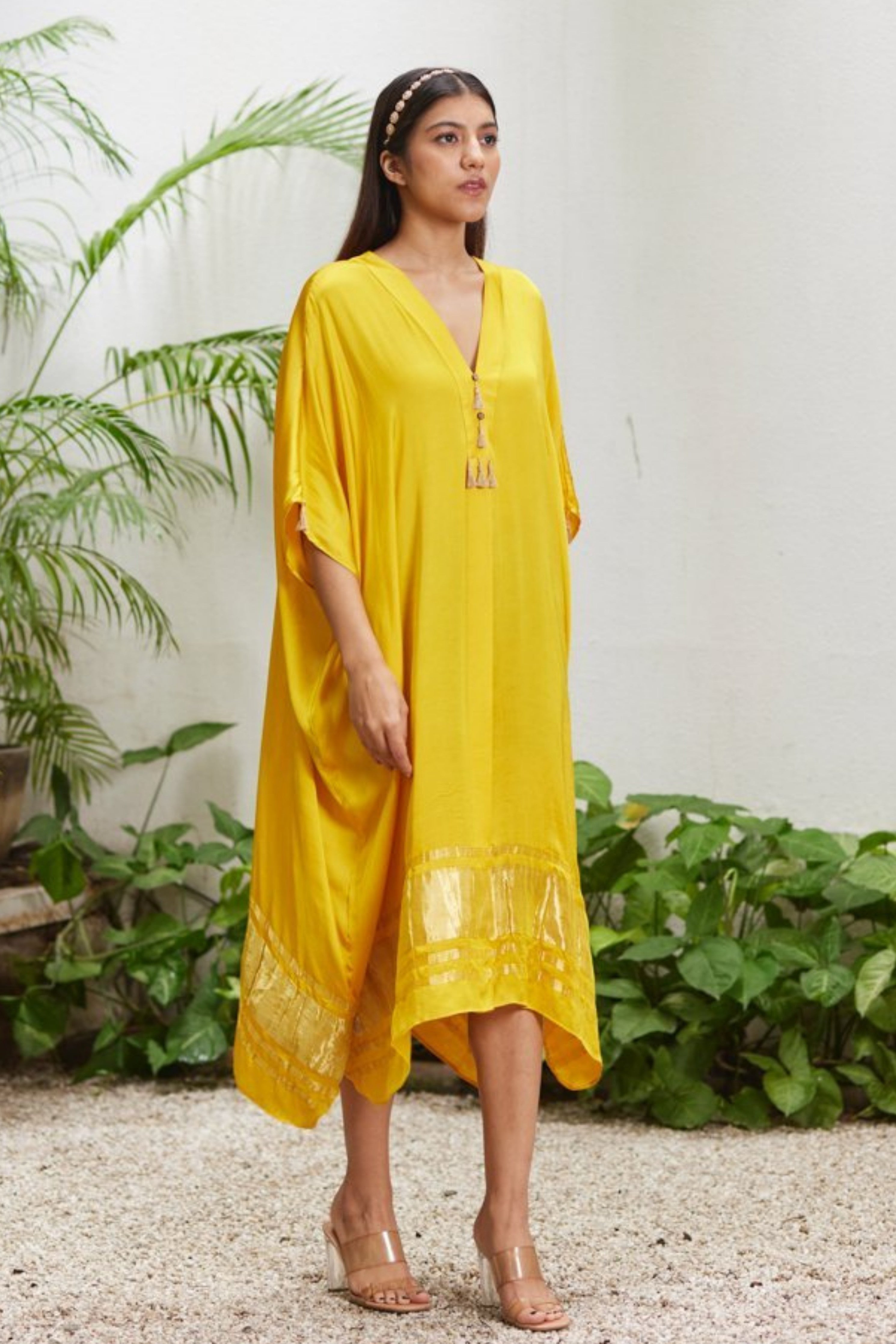 Yellow Gold Kaftan