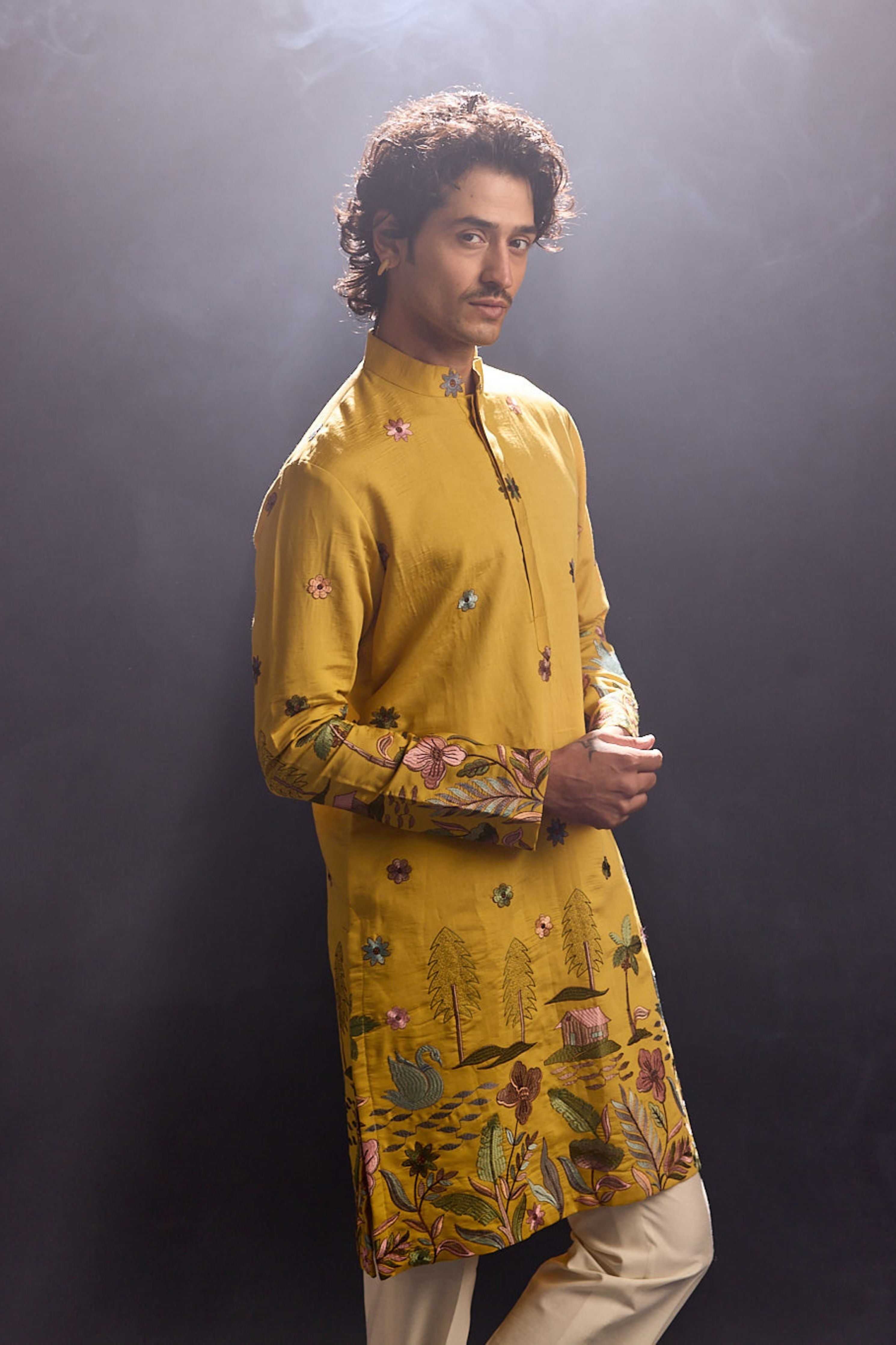 Yellow Kurta Set