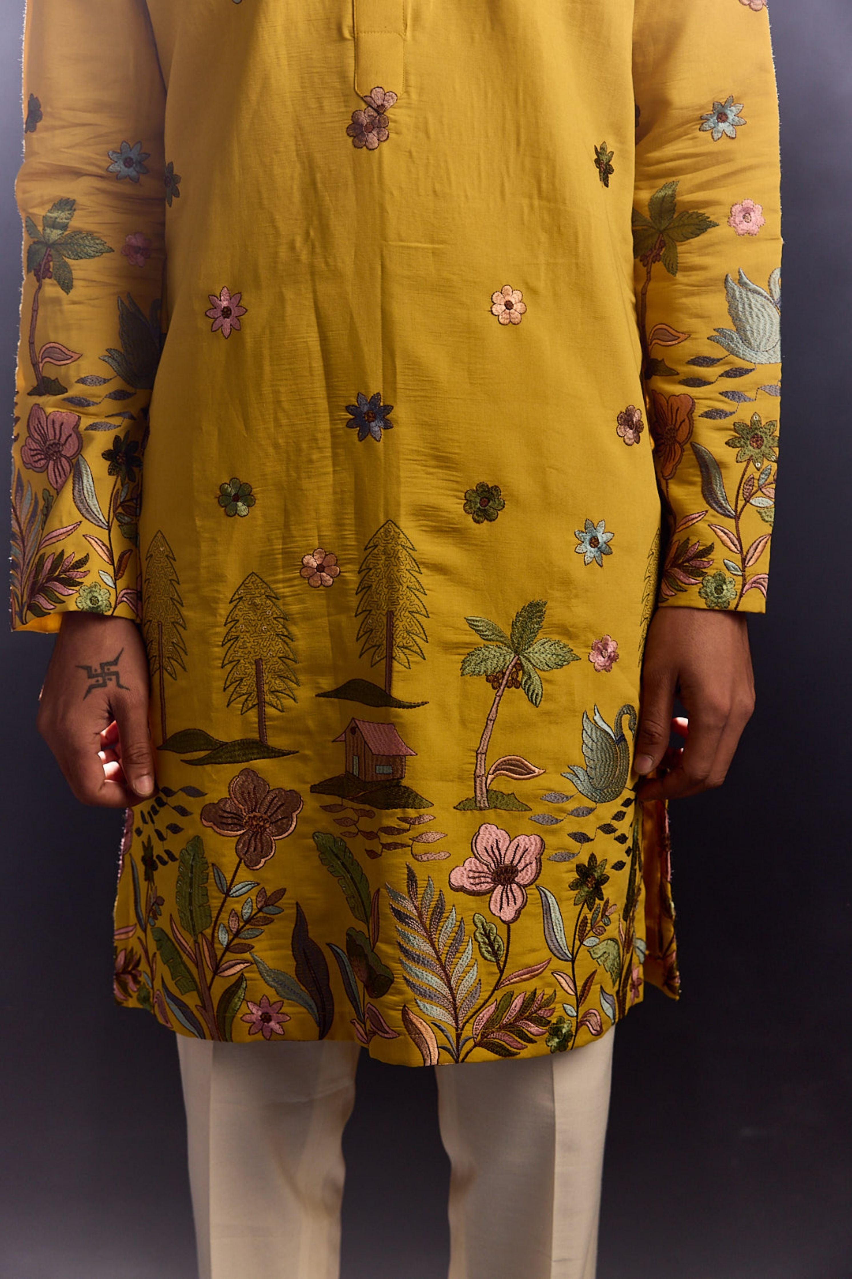 Yellow Kurta Set