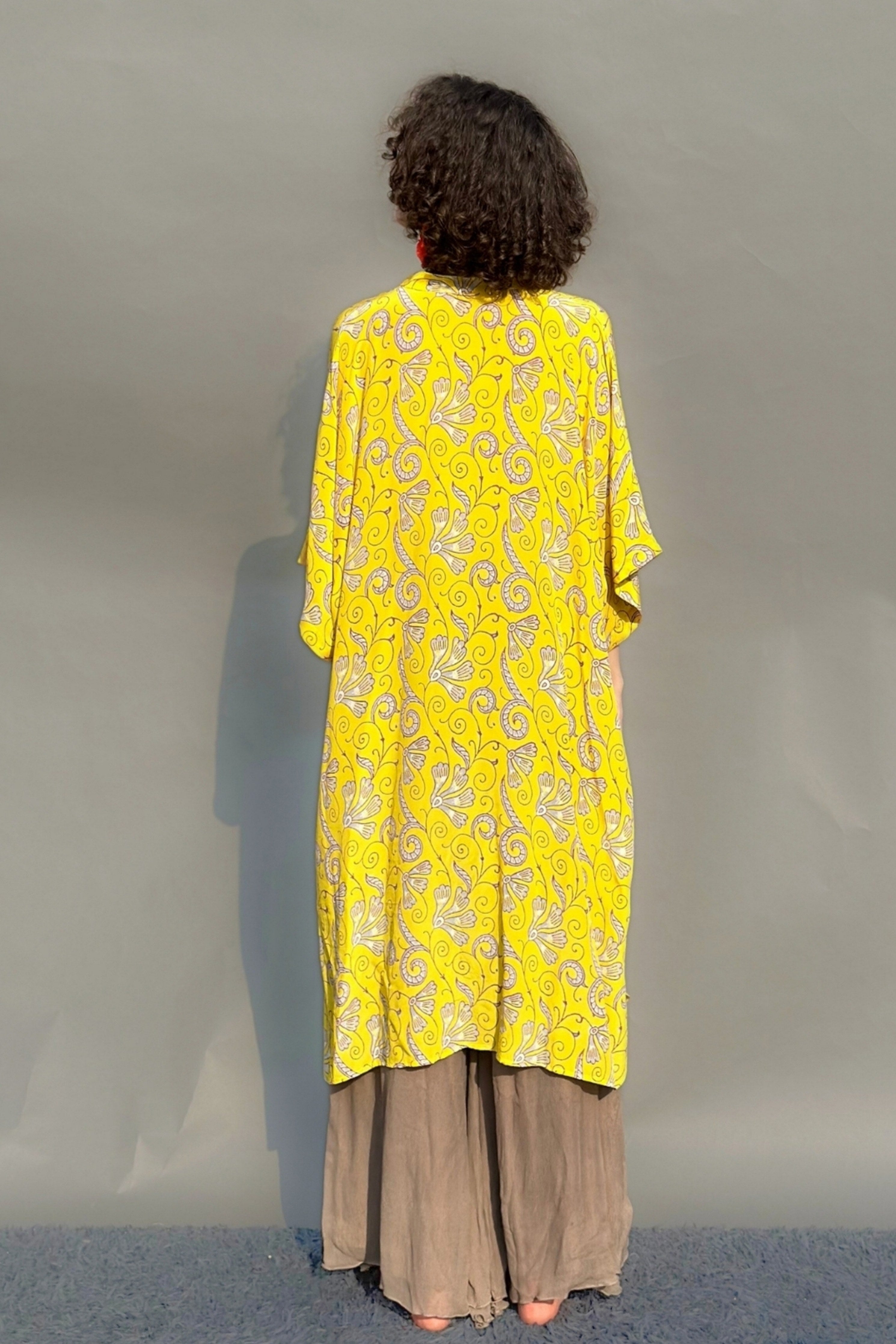 Yellow Rust Tunic Co-Ord Set