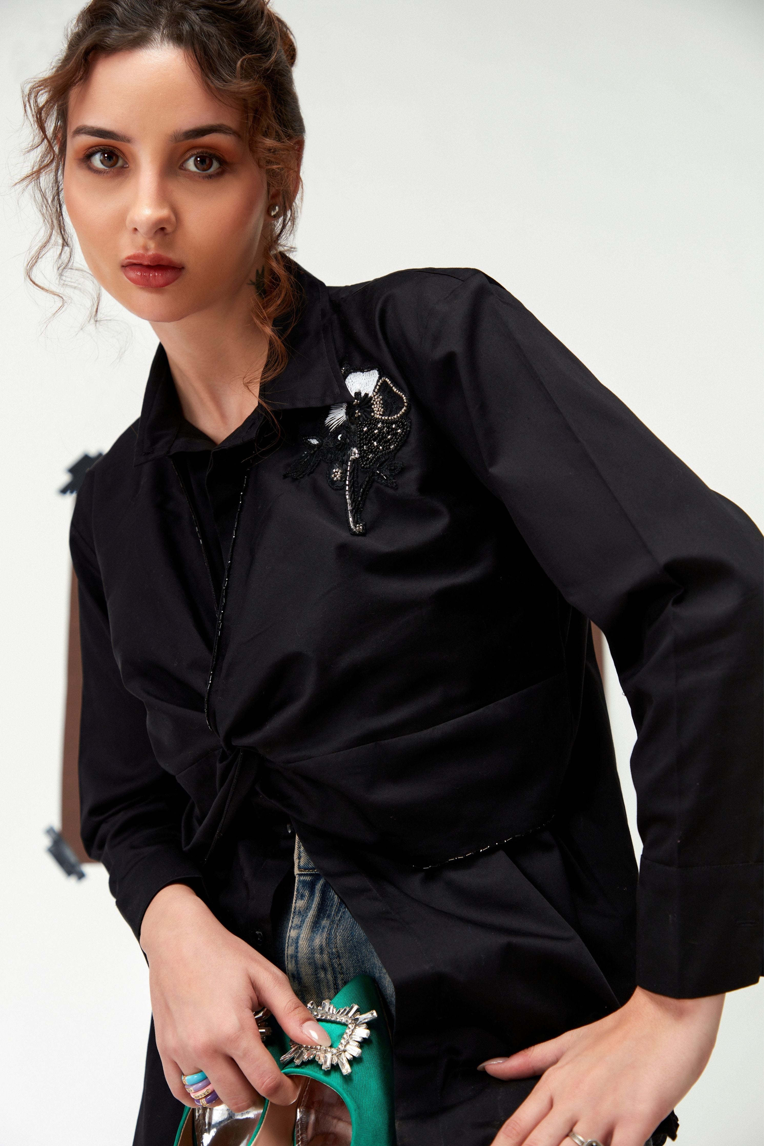 BISTRE TWISTED SHIRT