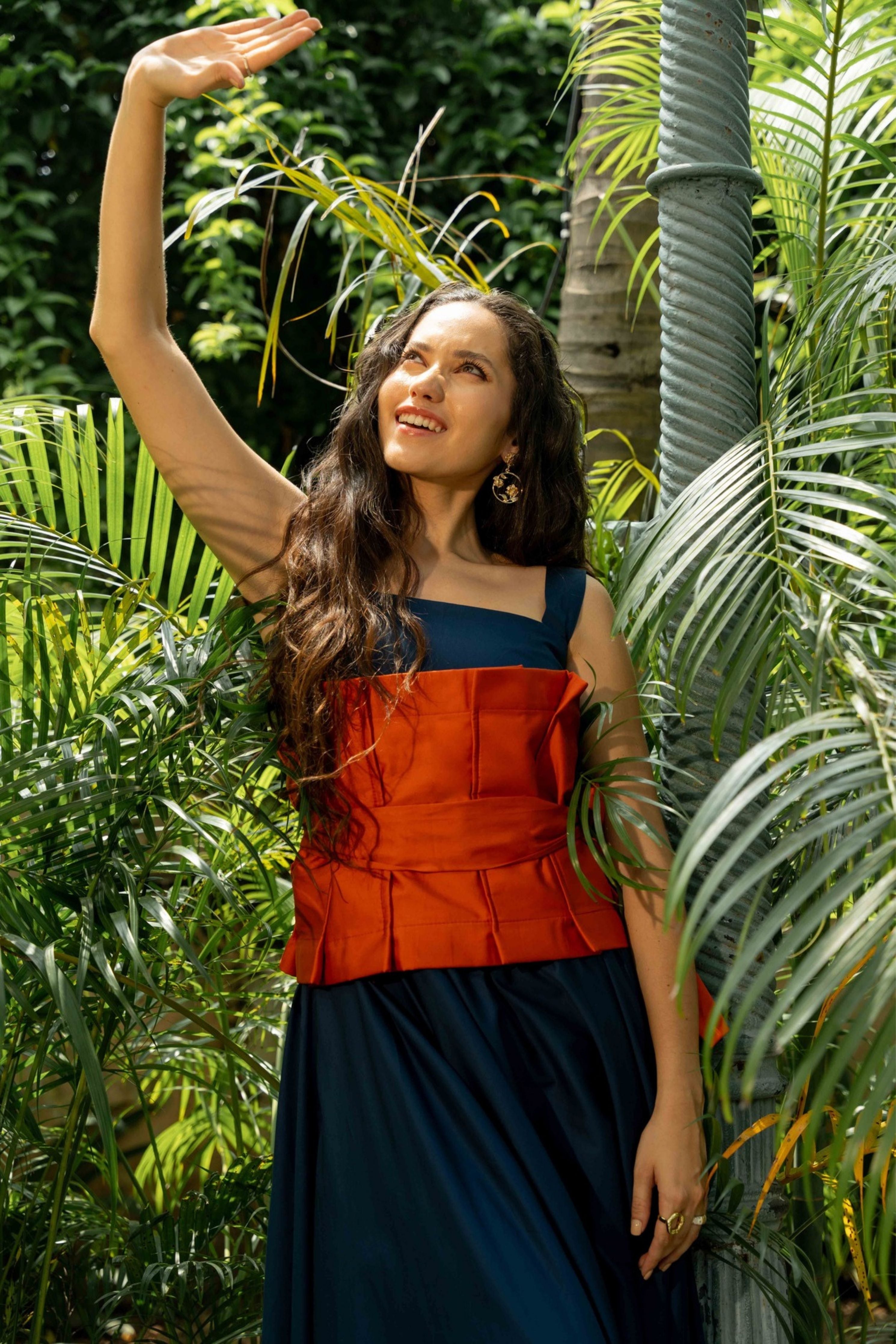 Miyake Midi Dress