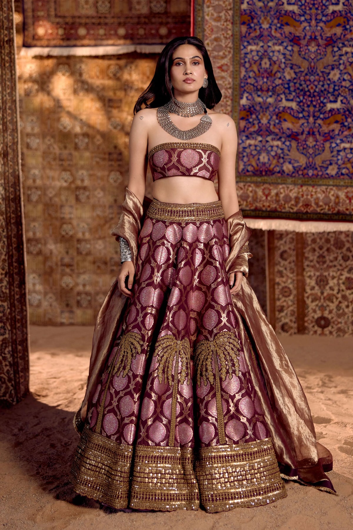 Mehr E Zar Lehenga Set