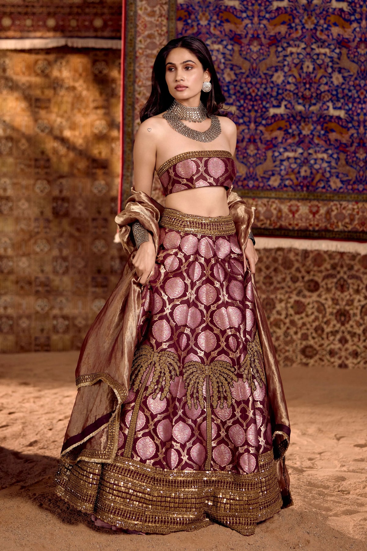 Mehr E Zar Lehenga Set
