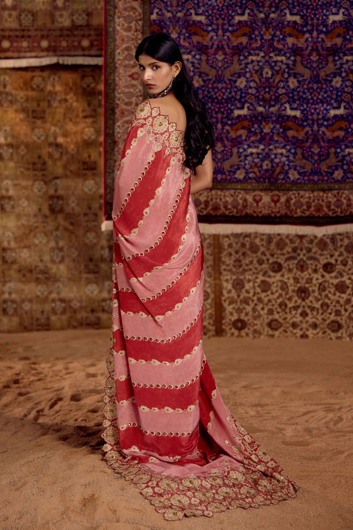 Mehraab Saree Set