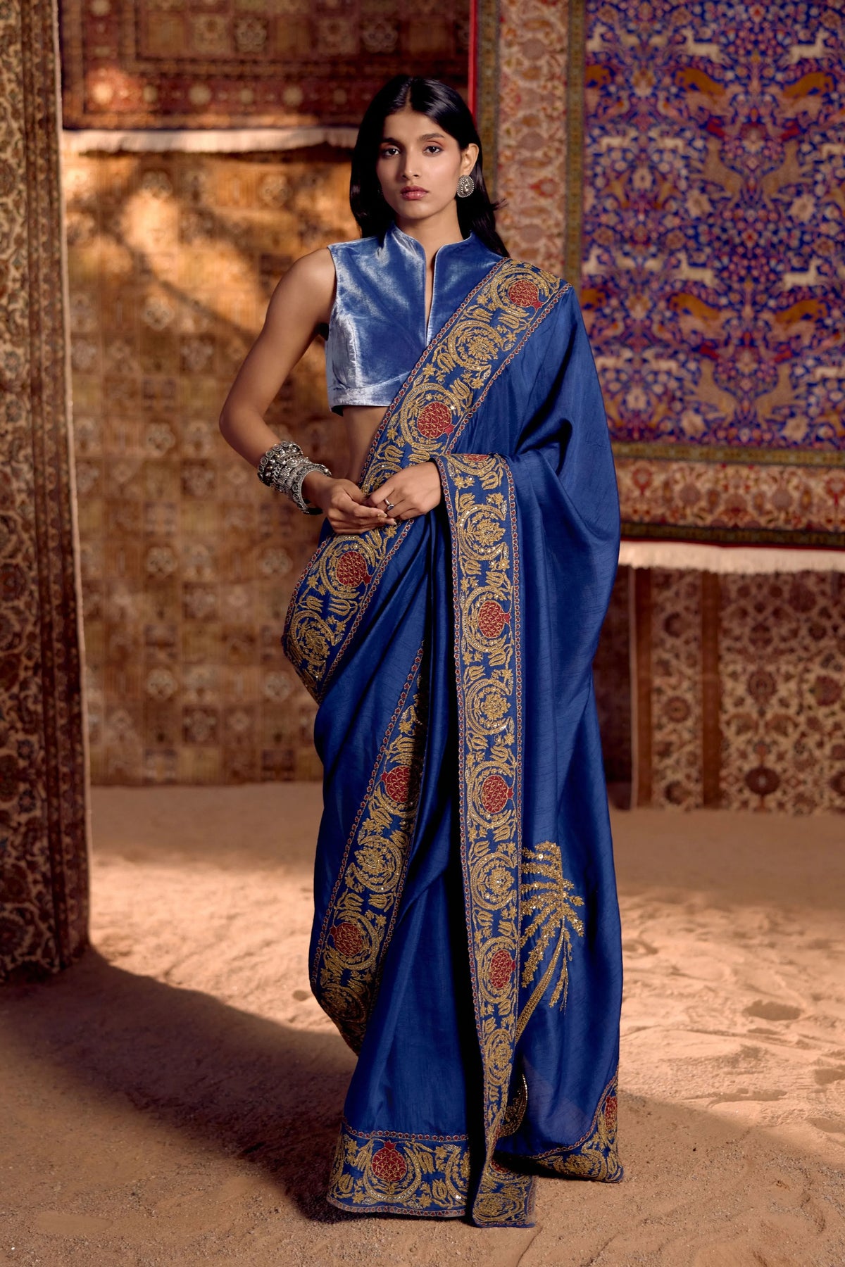 Zar Gulnaar Saree Set