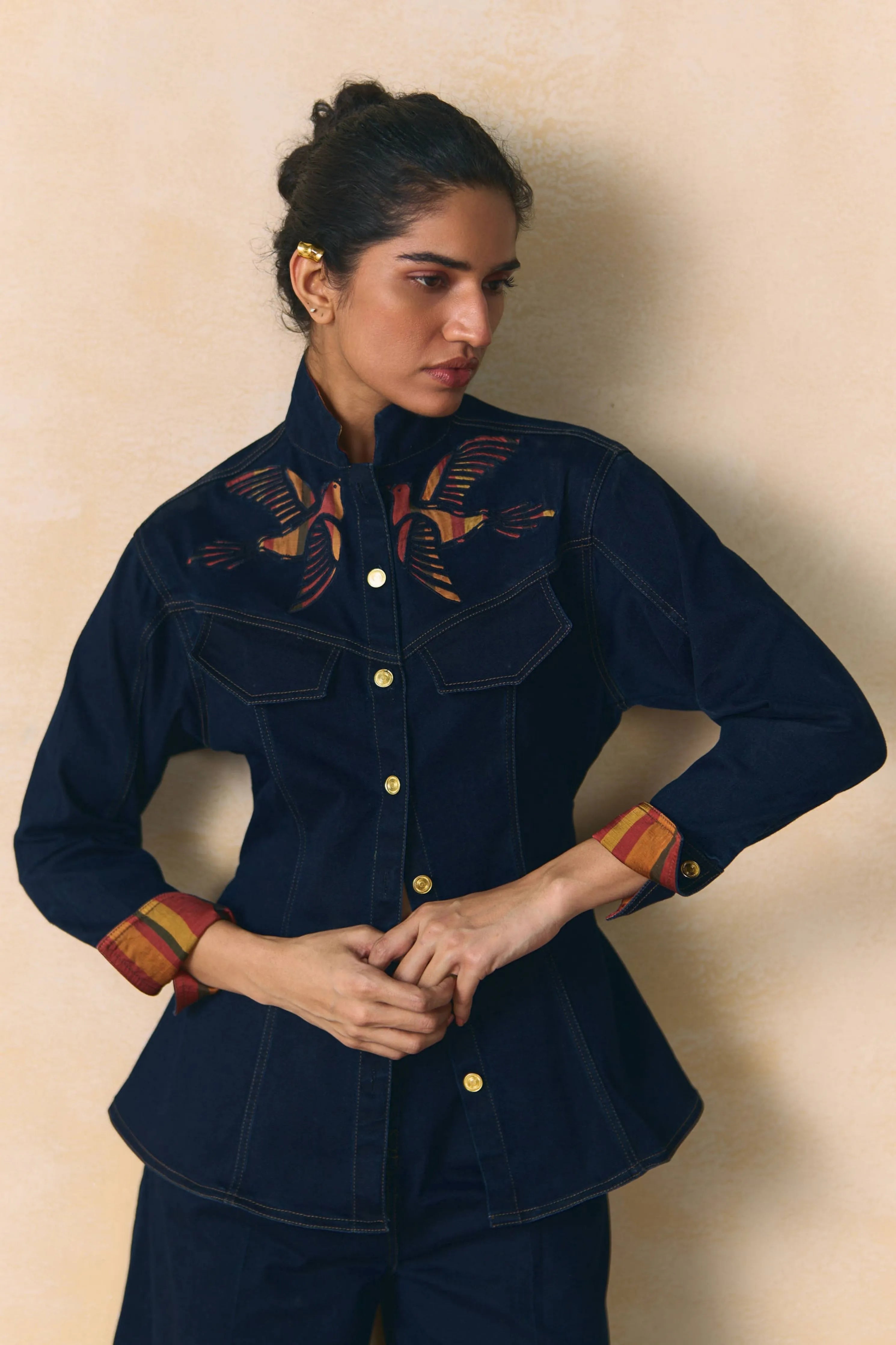 Jade Denim Shirt