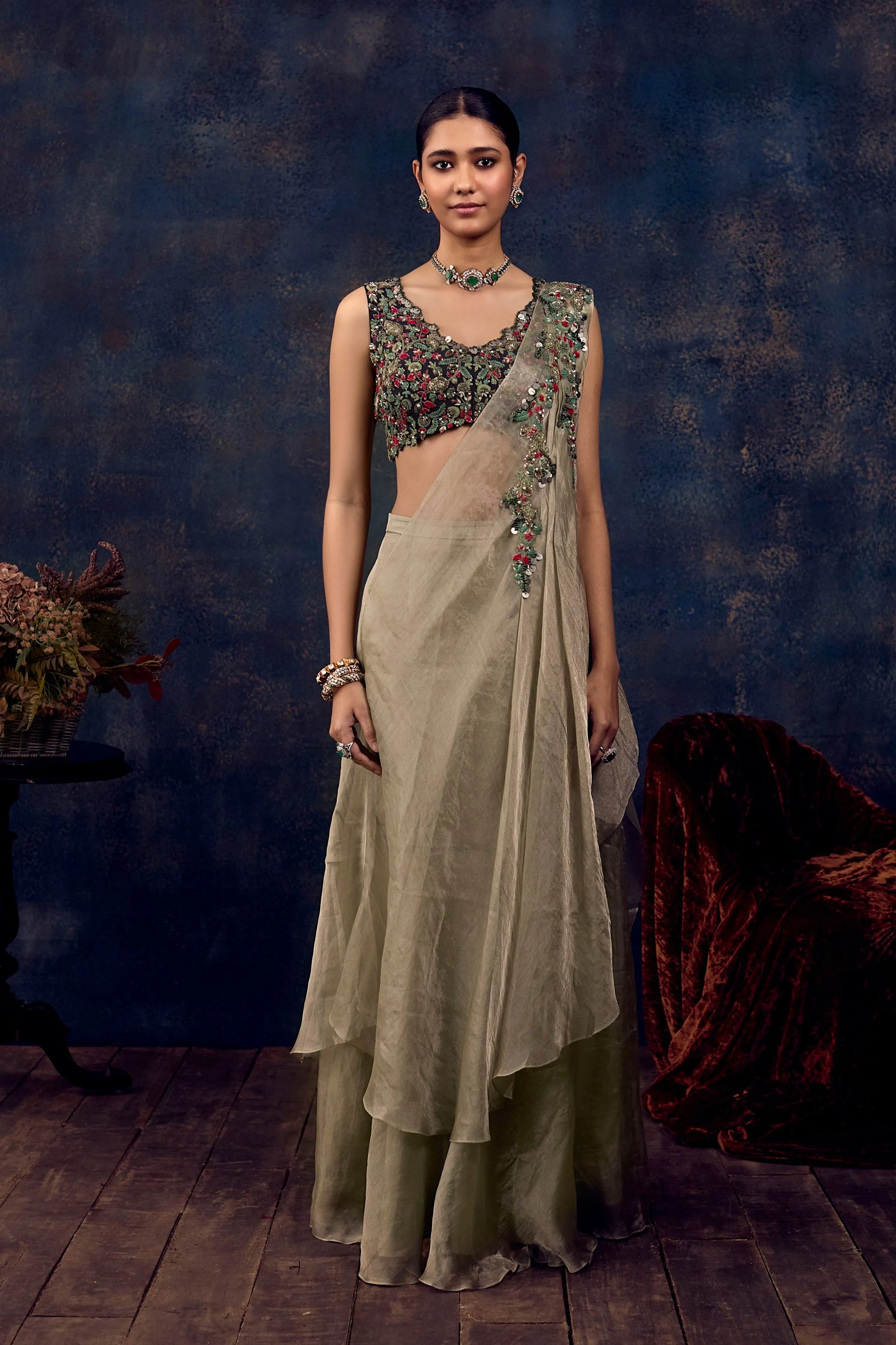 Am Dori Thread Tissue Drape Set