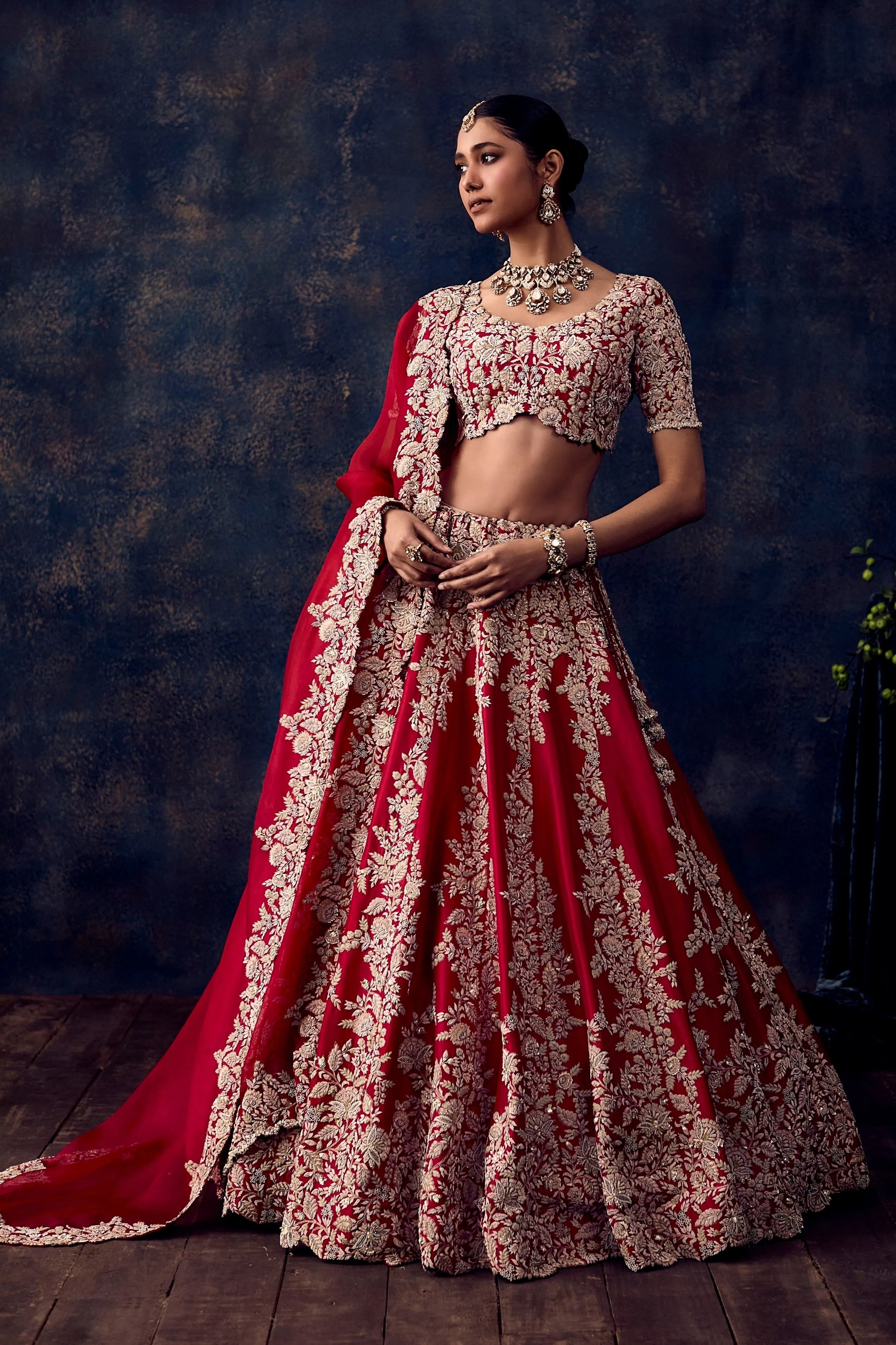 As Maal Resham Lehenga Set