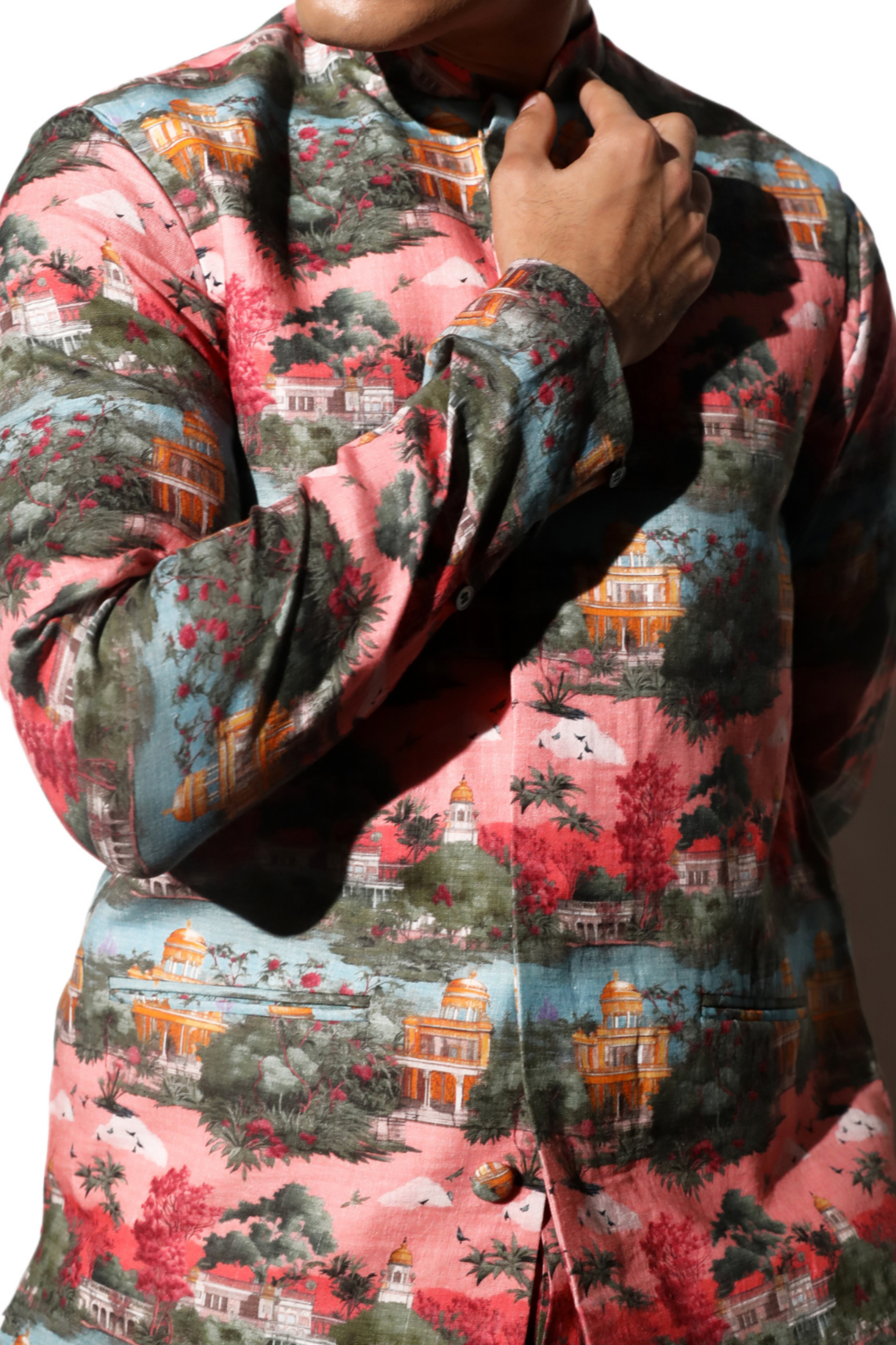 Karengarh Printed Kurta With Pants